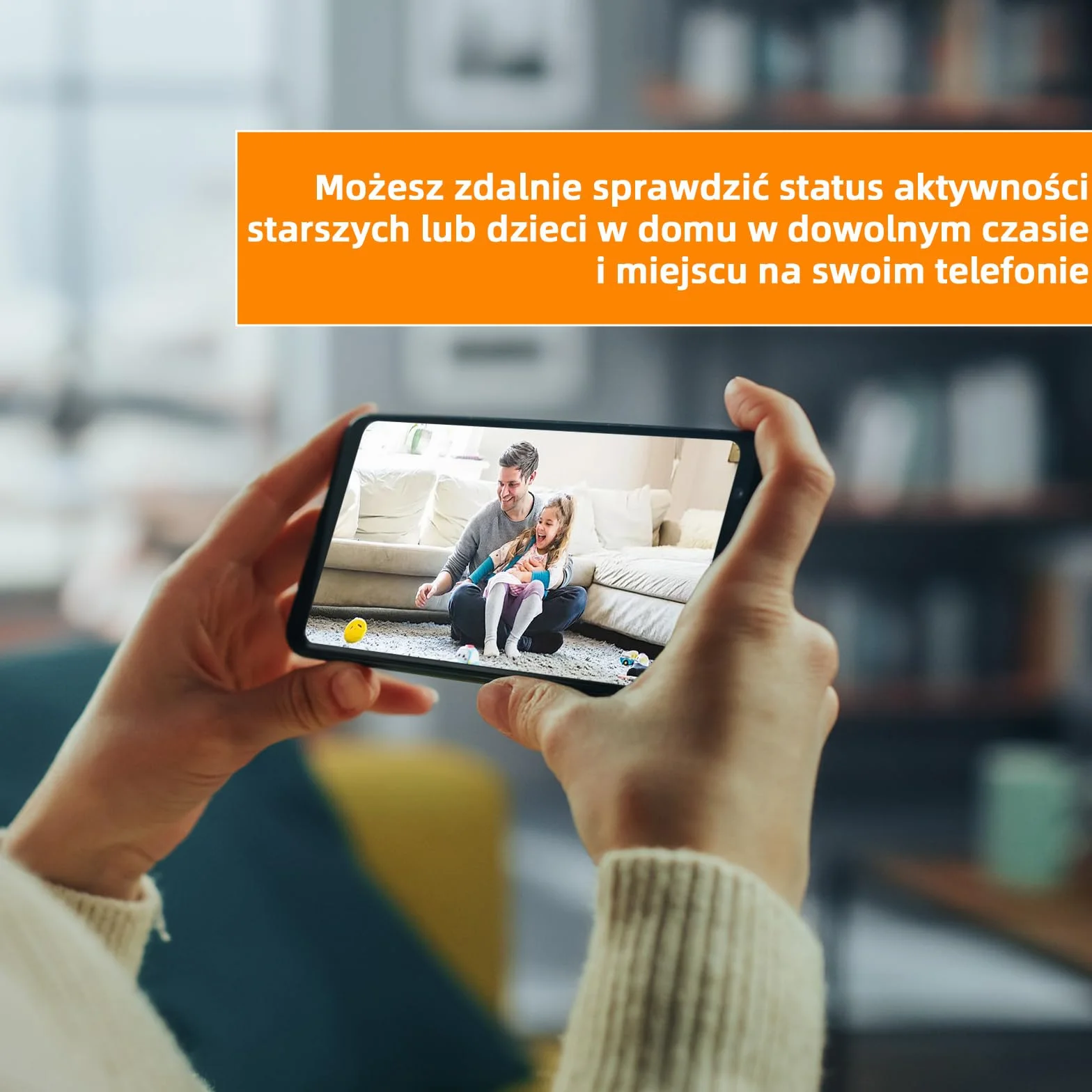 Mini kamera szpiegowska 4K Wi-Fi z czujnikiem ruchu, 150° szerokokątny obiektyw, do monitoringu niani i bezpieczeństwa domu