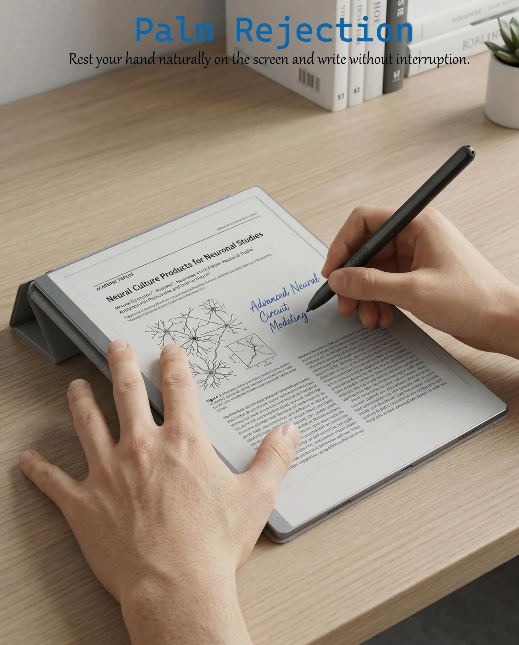 Magnetyczny rysik EMR kompatybilny z Remarkable 1/2, Kindle Scribe i Samsung, zapasowy długopis cyfrowy z gumką, 4096 poziomów nacisku, wsparcie nachylenia, odrzucanie dłoni, 5 szt. stalówek