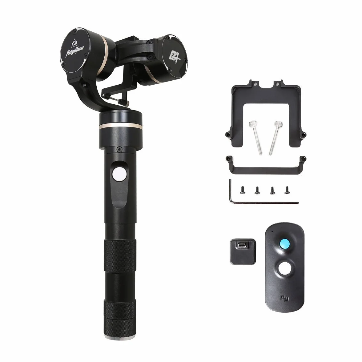 Feiyu FY-G4 ręczny gimbal do kamery sportowej GoPro - czarny