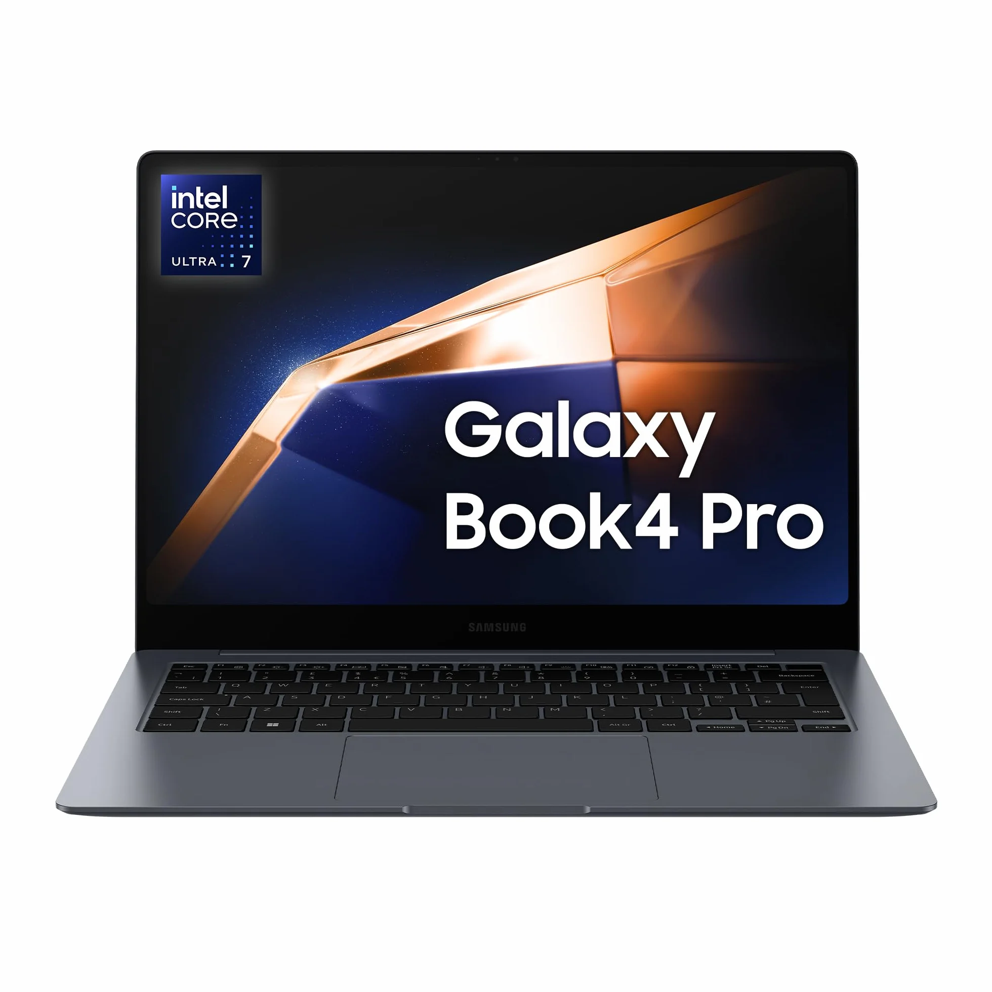 Samsung Galaxy Book4 Pro, procesor Intel® Core™ Ultra 7, 16 GB RAM, 512 GB, laptop 14" Dynamic AMOLED 2X Touch, Windows 11 Home, Moonstone Gray [wersja włoska]