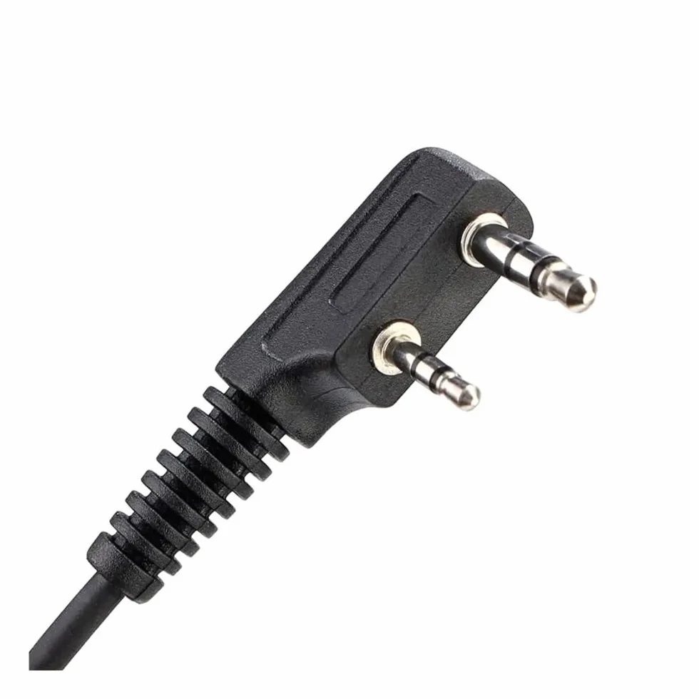 EEK007 2-stykowy zaczep na ucho, słuchawki douszne Walkie Talkie pasujące do Retevis RB618 H777 RT622, radiotelefon dwukierunkowy pasuje do Kenwood/pasuje do Baofeng(20pcs)