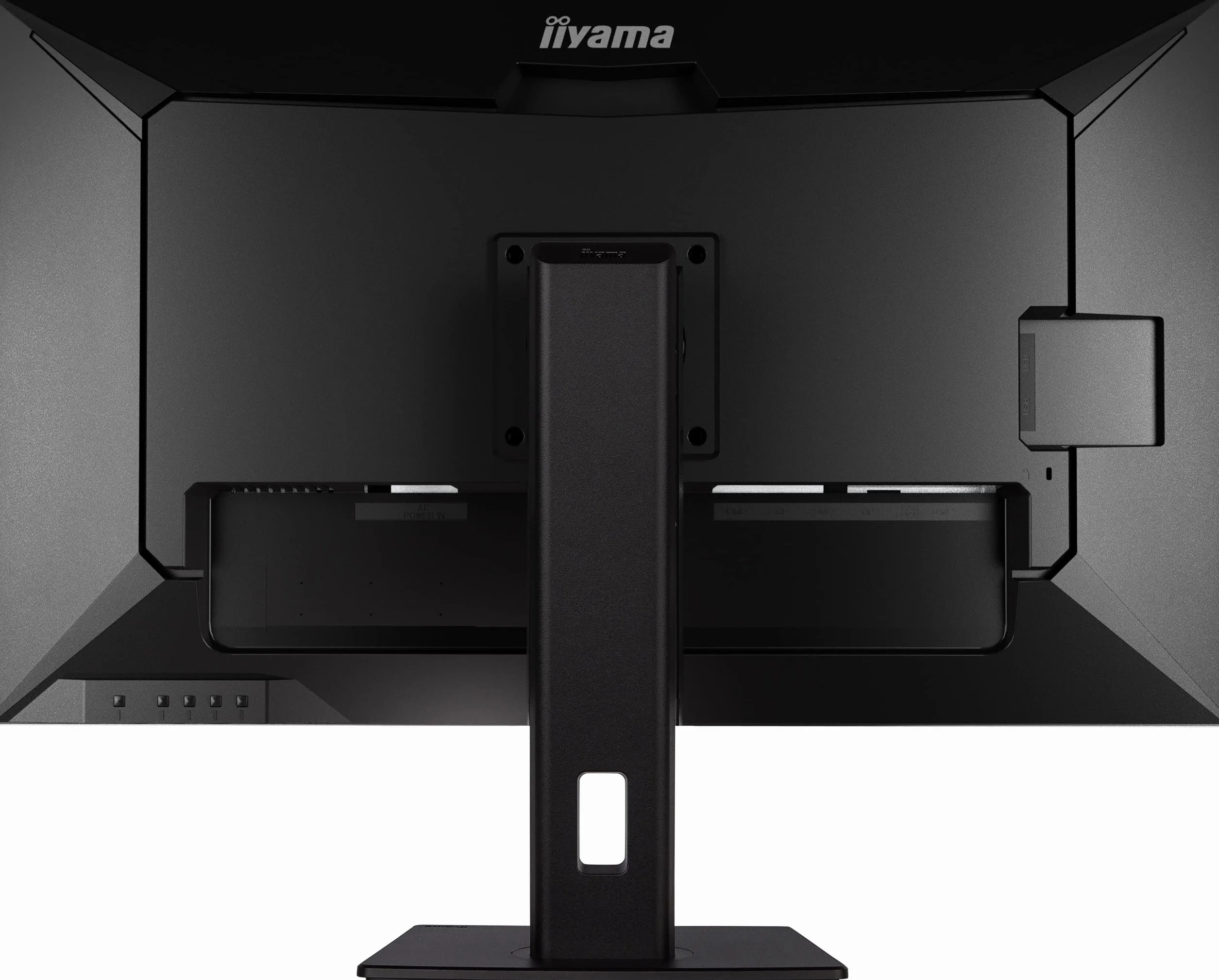 iiyama Prolite XUB3293UHSN-B5 80 cm 31,5" IPS LED monitor 4K UHD HDMI DP USB3.0 USB-C 65 W LAN przełącznik KVM Slim-Line regulacja wysokości, czarny