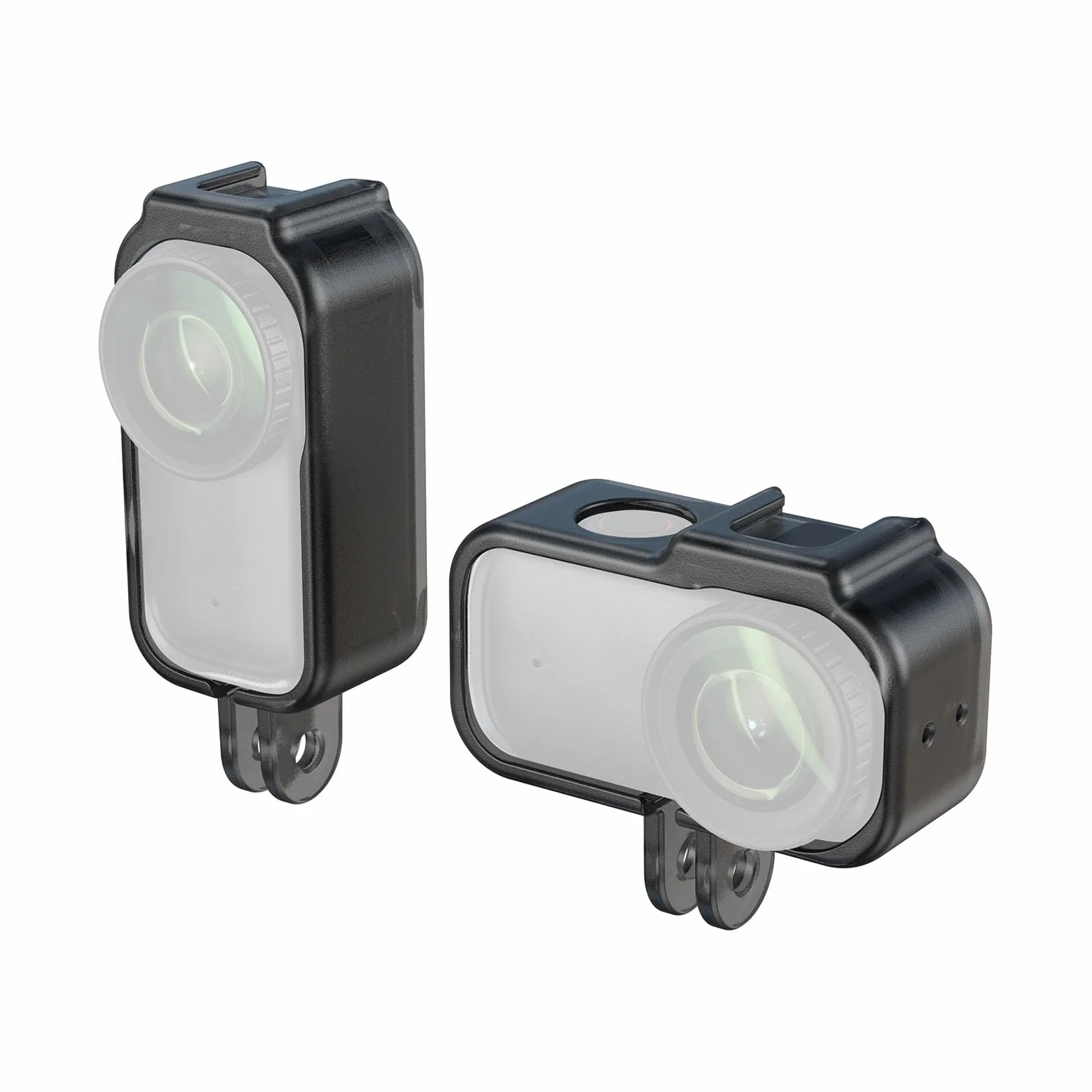 SMALLRIG Zestaw Vertical to Horizontal Action Camera Cage do DJI Osmo Nano, z otworem lokalizacyjnym 1/4"-20, silikonową uszczelką, zimną stopką, konstrukcją szybkiego montażu - 5757