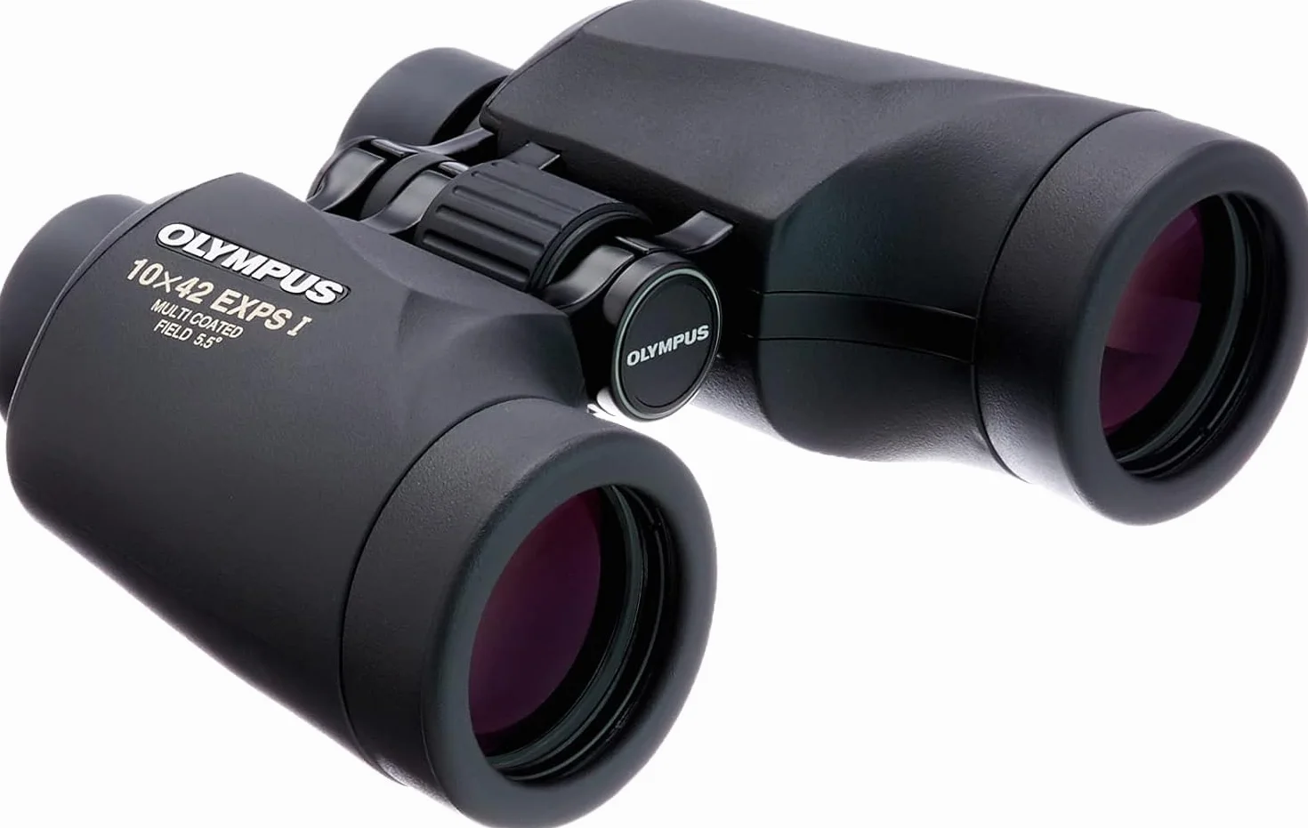 Olympus 10x42 EXPS I Lornetka Profesjonalna do Obserwacji Ptaków i Natury | Pryzmaty BaK-4, powlekane soczewki, szerokie pole widzenia i torba w zestawie. Wytrzymała lornetka na wędrówki i festiwale.