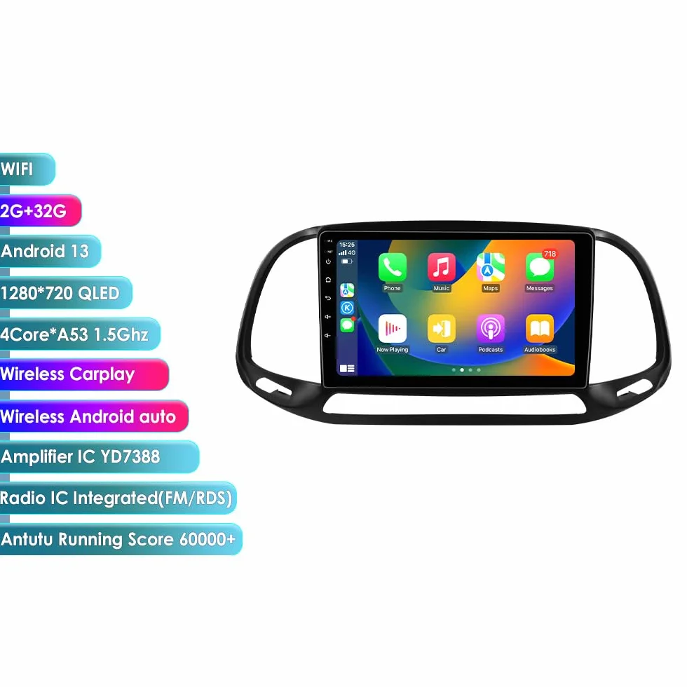 9-calowy ekran dotykowy GPS nawigacja do samochodów ciężarowych i osobowych z mapami Europy, UK 52, bezpłatna aktualizacja map, Carplay Android Auto nawigacja GPS