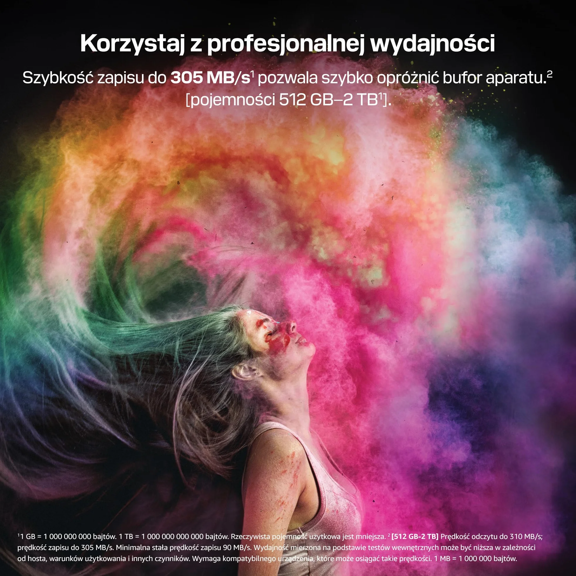 SANDISK Extreme PRO UHS-II V90 Karta SD 256 GB (prędkość odczytu do 310 MB/s, prędkość zapisu do 304 MB/s, współpracuje z lustrzankami i aparatami bezlusterkowymi)