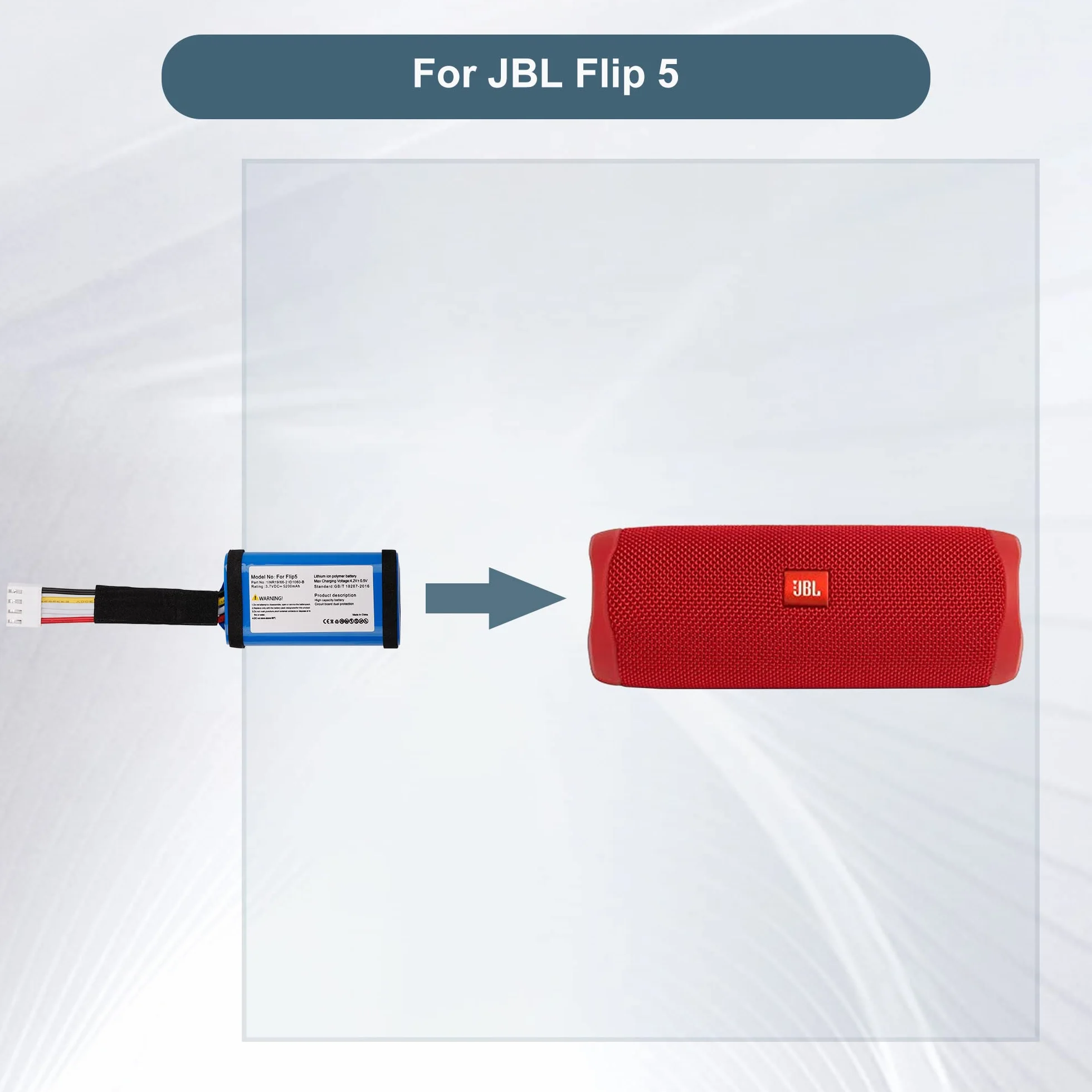 JBL Flip 5 Bateria zamienna kompatybilna