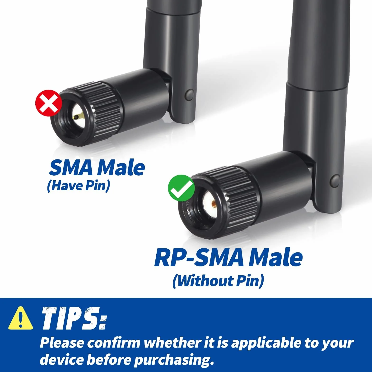 Bingfu Dwuzakresowa antena WiFi 2,4 GHz 5 GHz 5,8 GHz 3 dBi RP-SMA, kabel koncentryczny 0,3 cm 0,3 mm do ESP32-CAM Karta sieciowa Intel PCIE Router WiFi Kamera IP Bezpieczeństwo Adapter USB