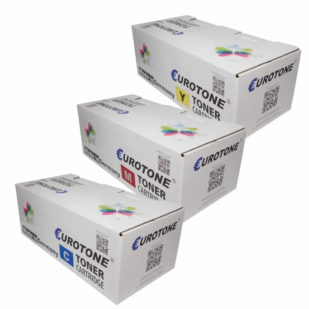 Eurotone Toner 3X toner kompatybilny jako zamiennik do Xerox Phaser 7400 zastępuje 106R01077 - 106R01079 3-częściowy zestaw kolorów
