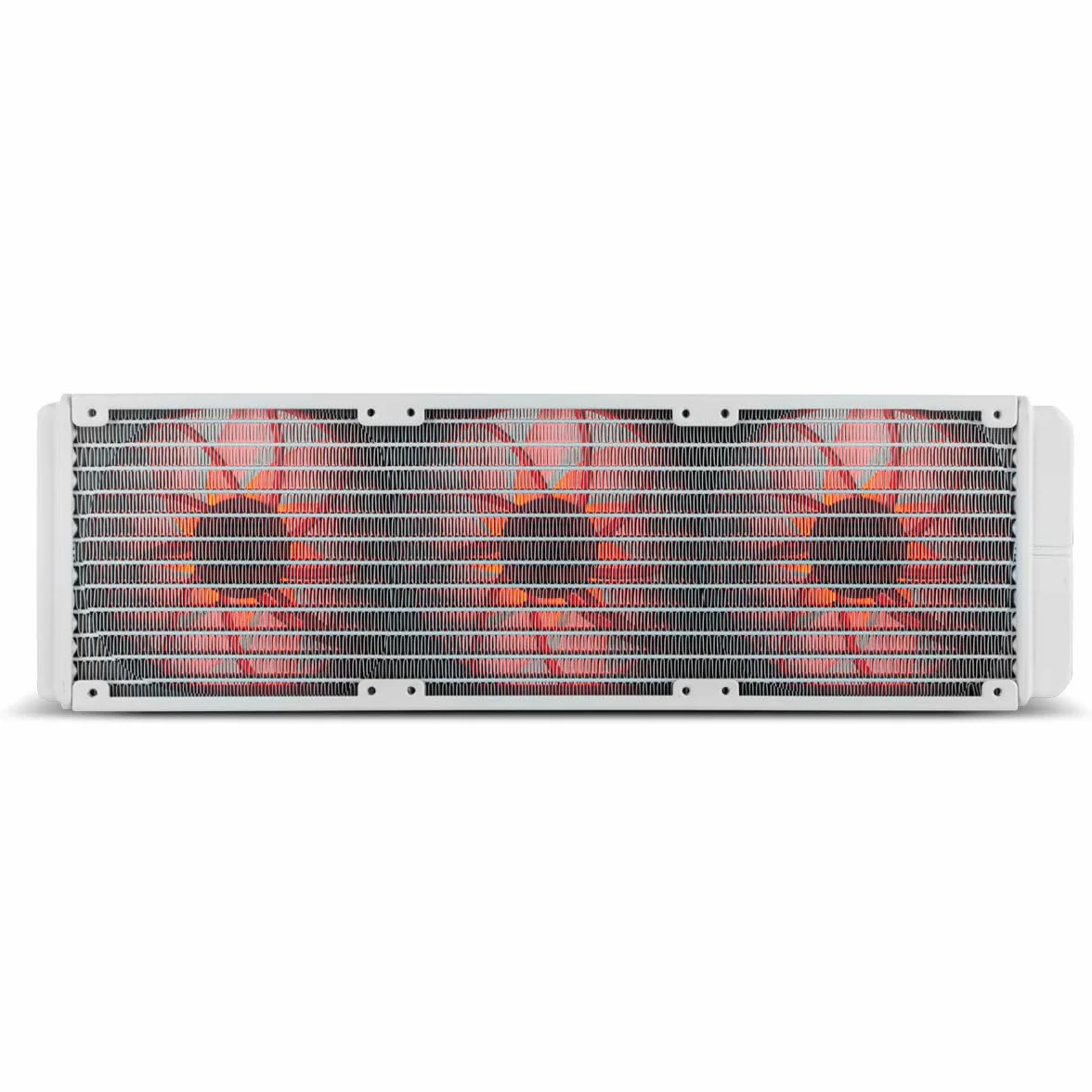 NOX XTREME PRODUCTS HUMMER M-360 - chłodzenie cieczą ARGB, Intel i AMD, 3 wentylatory sterujące PMW 120 mm, miedziana pompa bazowa, potrójny aluminiowy radiator, biały