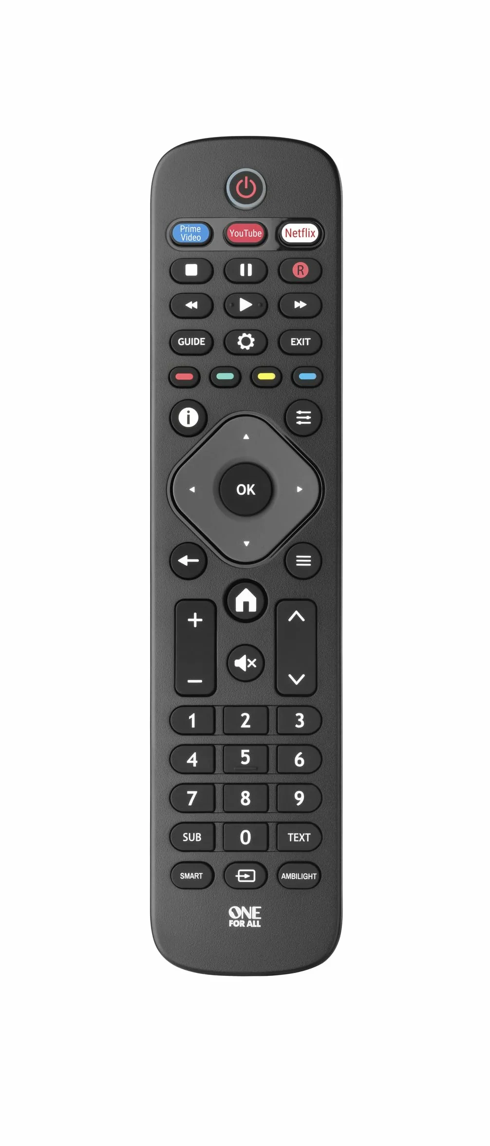 One For All URC4913 Pilot zamienny Philips TV IR Czarny
