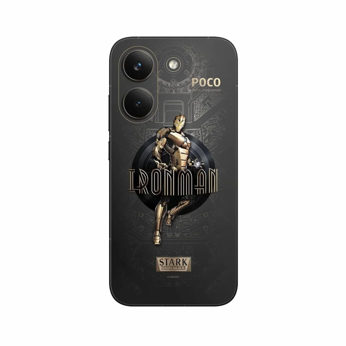 XIAOMI Poco X8 Pro Iron Man 12+512 Złoty Czarny