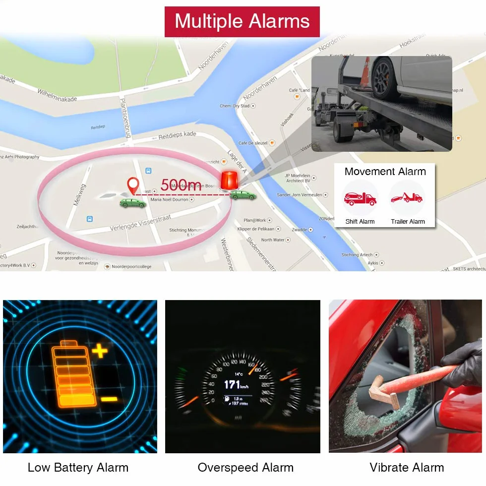 3G lokalizator GPS do samochodu/pojazdu/ciężarówki TK300 Mini GPS AGPS lokalizator w czasie rzeczywistym śledzenie geograficzny ruch wibracji alarm wodoodporny