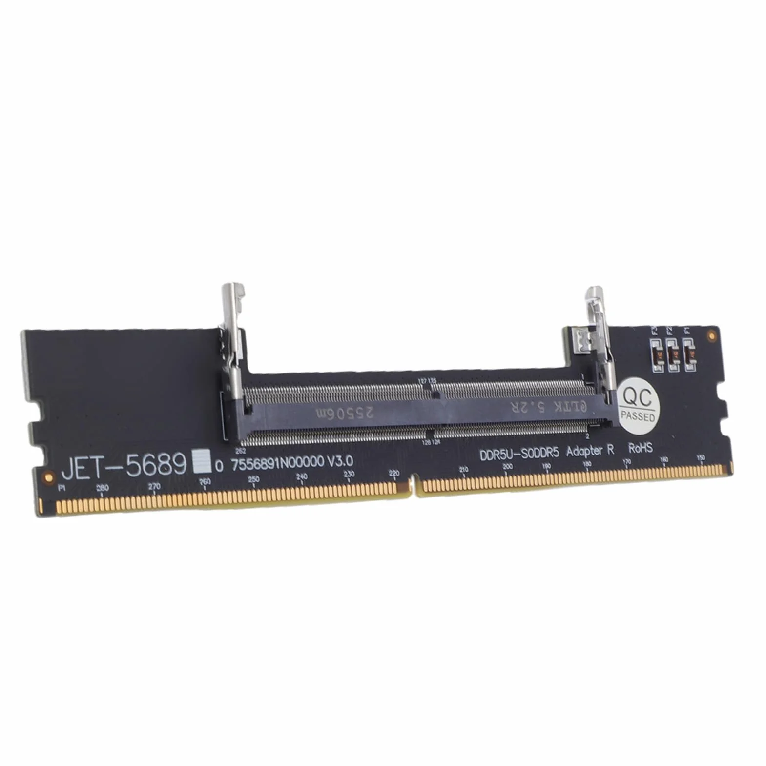 Karta Adaptera DDR5 U DIMM na SO DDR5 RVS, Konwerter Pamięci do Laptopa na Komputer Stacjonarny, z Solidnym Materiałem PCB, do Naprawy i Konserwacji Komputerów