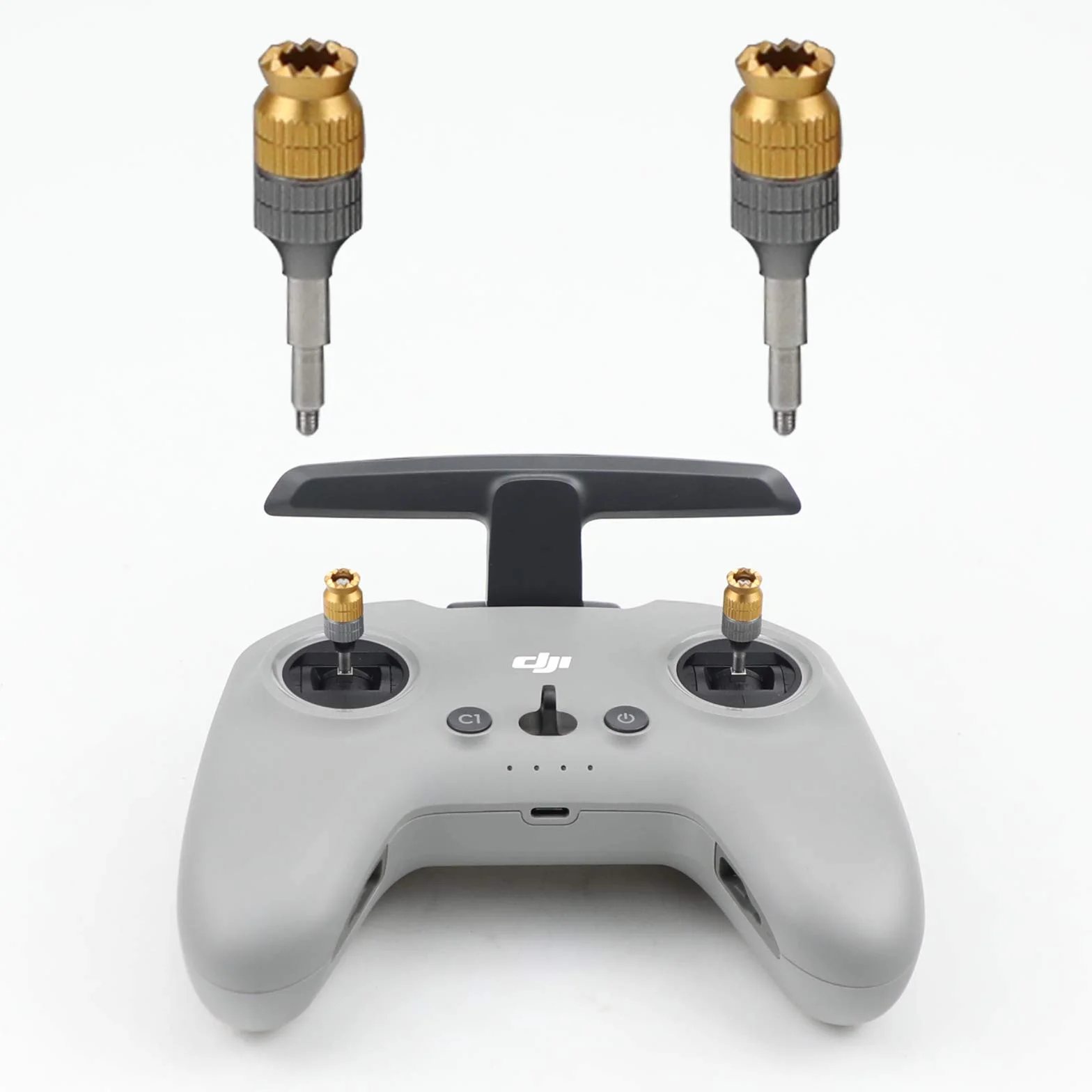 MotuTech Joystick do pilota DJI FPV Drone, regulowany, joystick rocker, ze stopu aluminium (1 para)