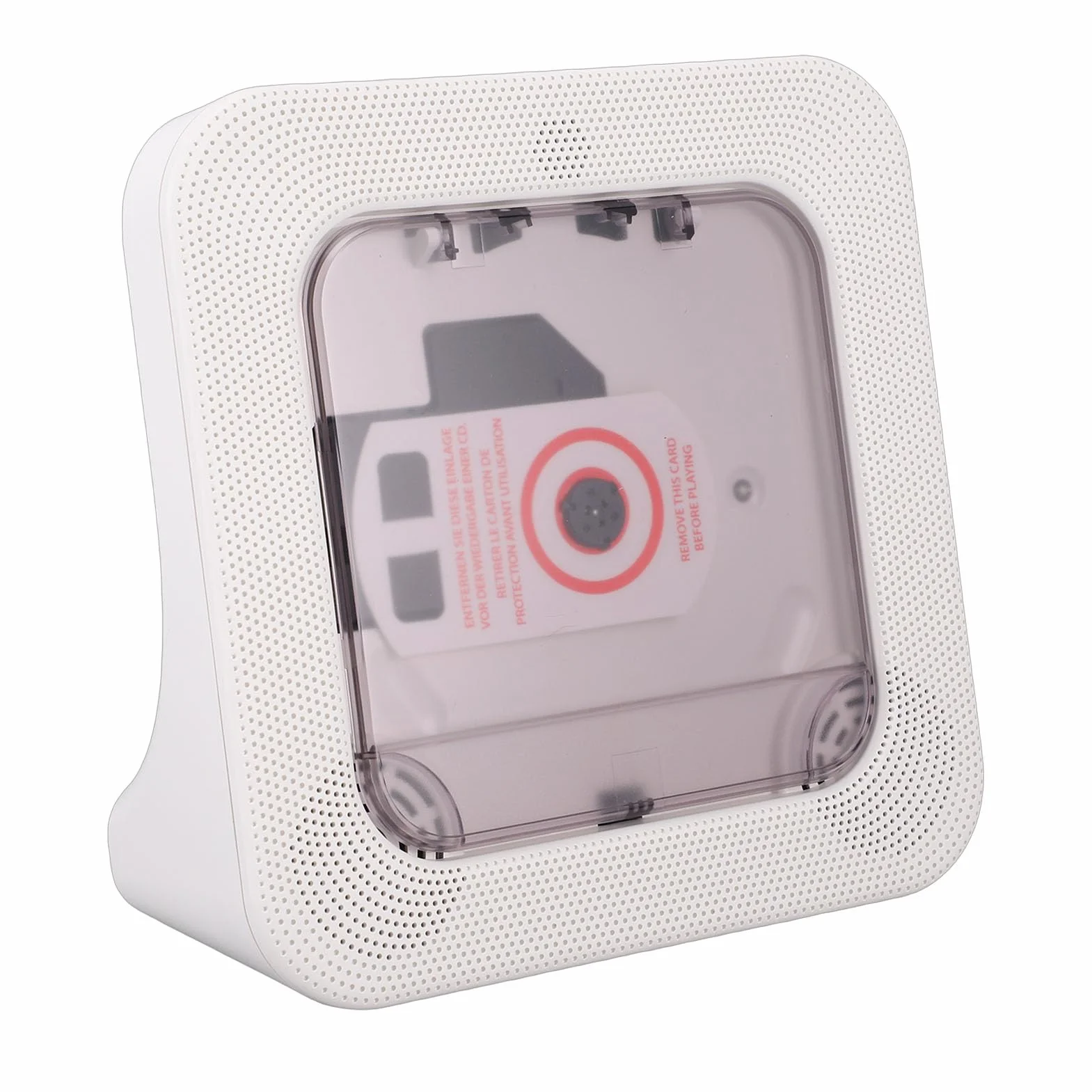 Asixxsix Przenośny Odtwarzacz CD, Stacjonarny Odtwarzacz CD z Bluetooth 5.3 i Głośnikami HiFi, Pilotem, Wyświetlaczem LED, Radiem FM, USB AUX, dla Domowych Dzieci