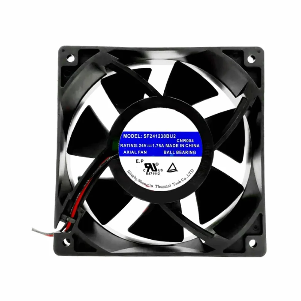 Nowy wentylator chłodzący do wentylatora do SJ SF241238BU2 24 V 1,75 A