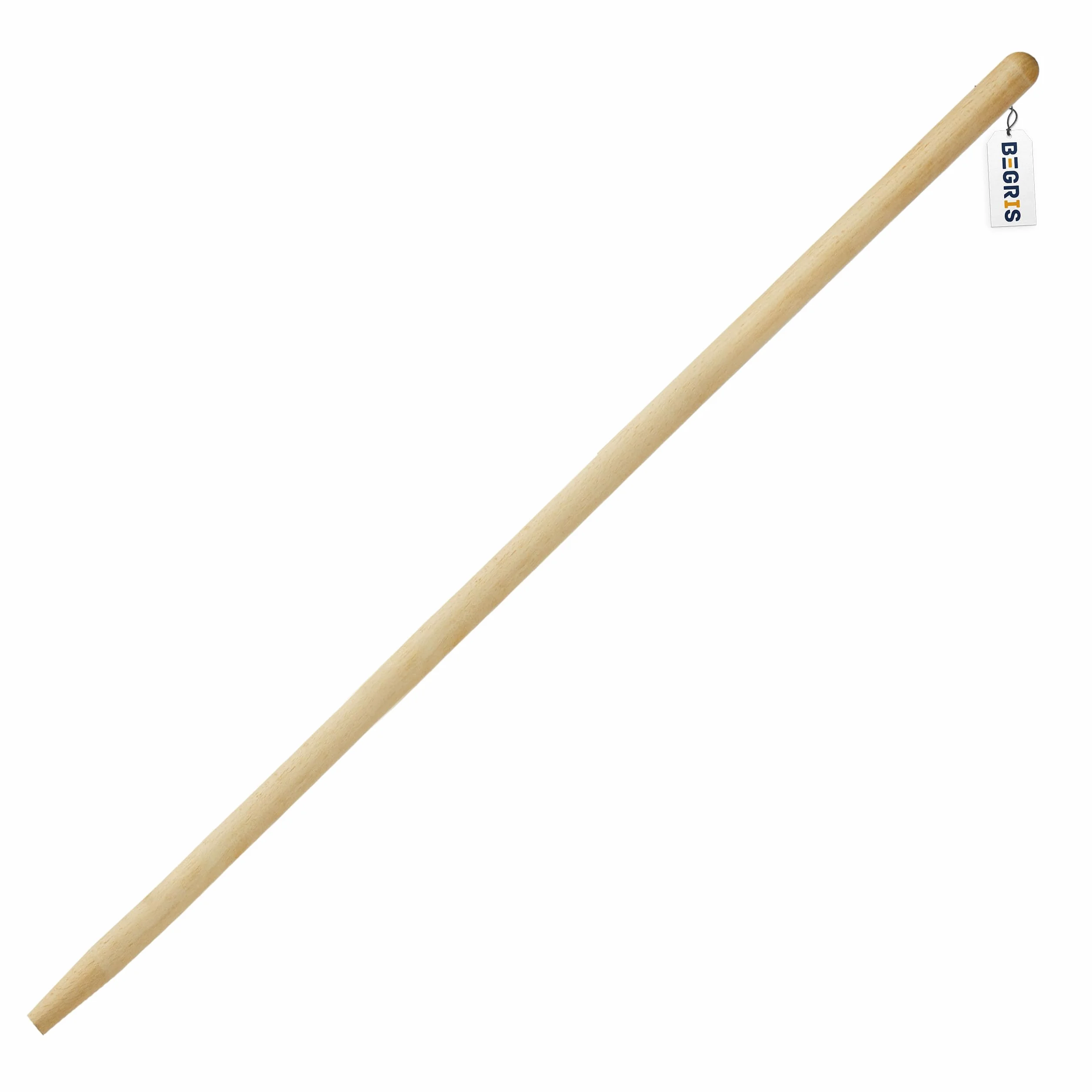 Trzonek Drewniany 150 cm Bukowy Wymienny do Grabi i Miotły