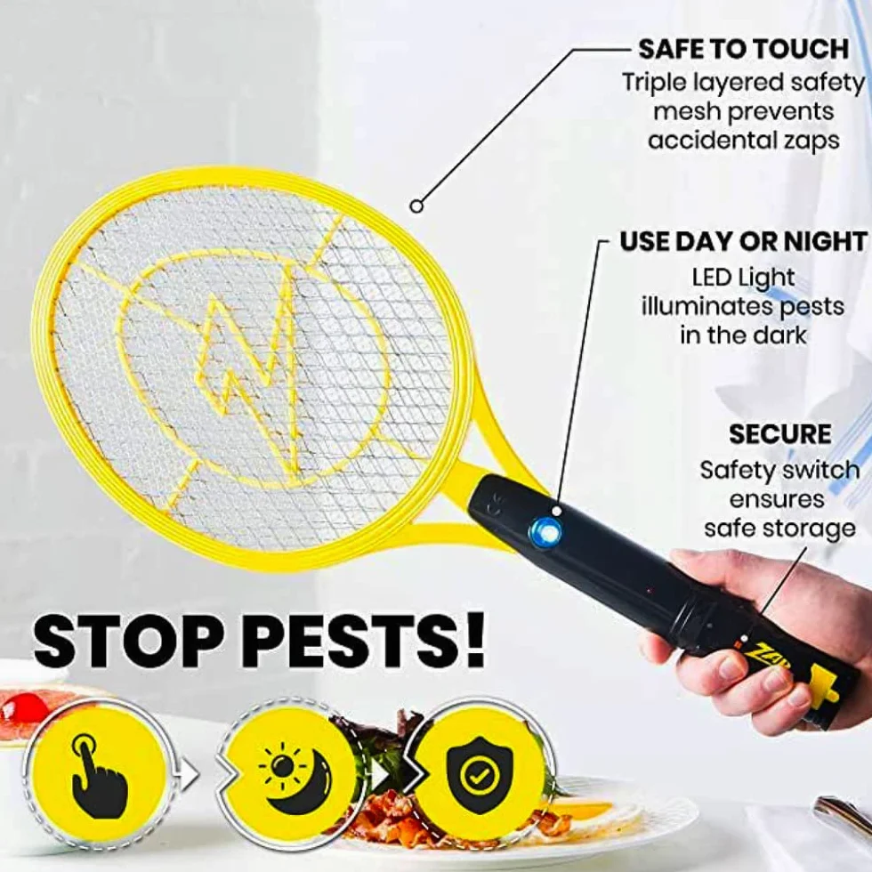 Zap It! Bug Zapper łapka na muchy USB LED duża