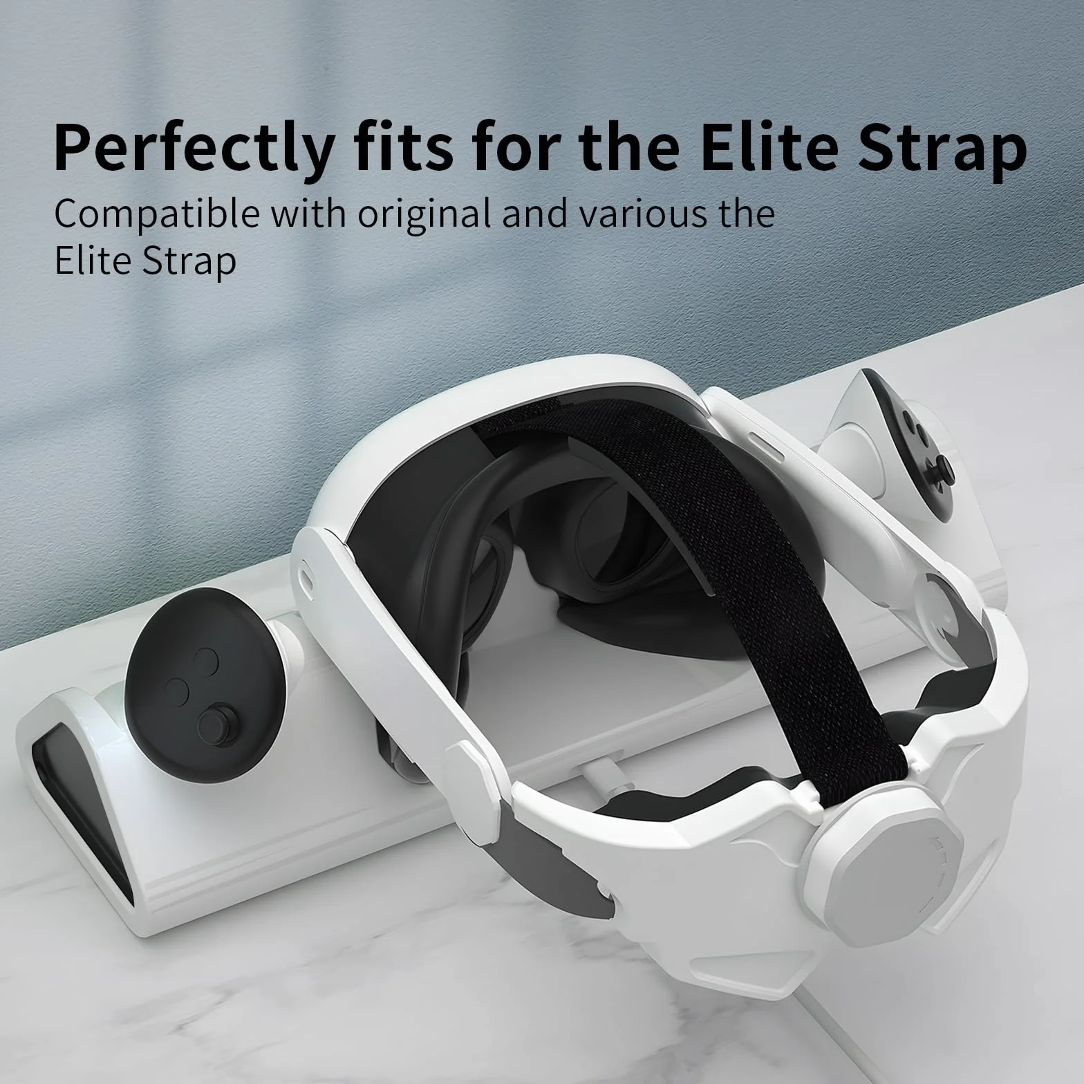 Stacja ładująca do Meta Quest 3, zestaw słuchawkowy i kontrolery, magnetyczny stojak ładujący, kontrolery dotykowe, wskaźnik LED