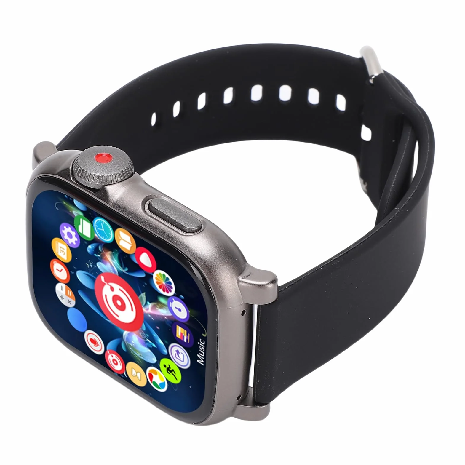 Denash Do Noszenia Odtwarzacz MP3, Bluetooth 5.4 Muzyka z Ekranem Dotykowym z Fitness śledząc, Głośnik i Rejestrator Głosowy Do Słuchania Muzyki, Trening (128GB)