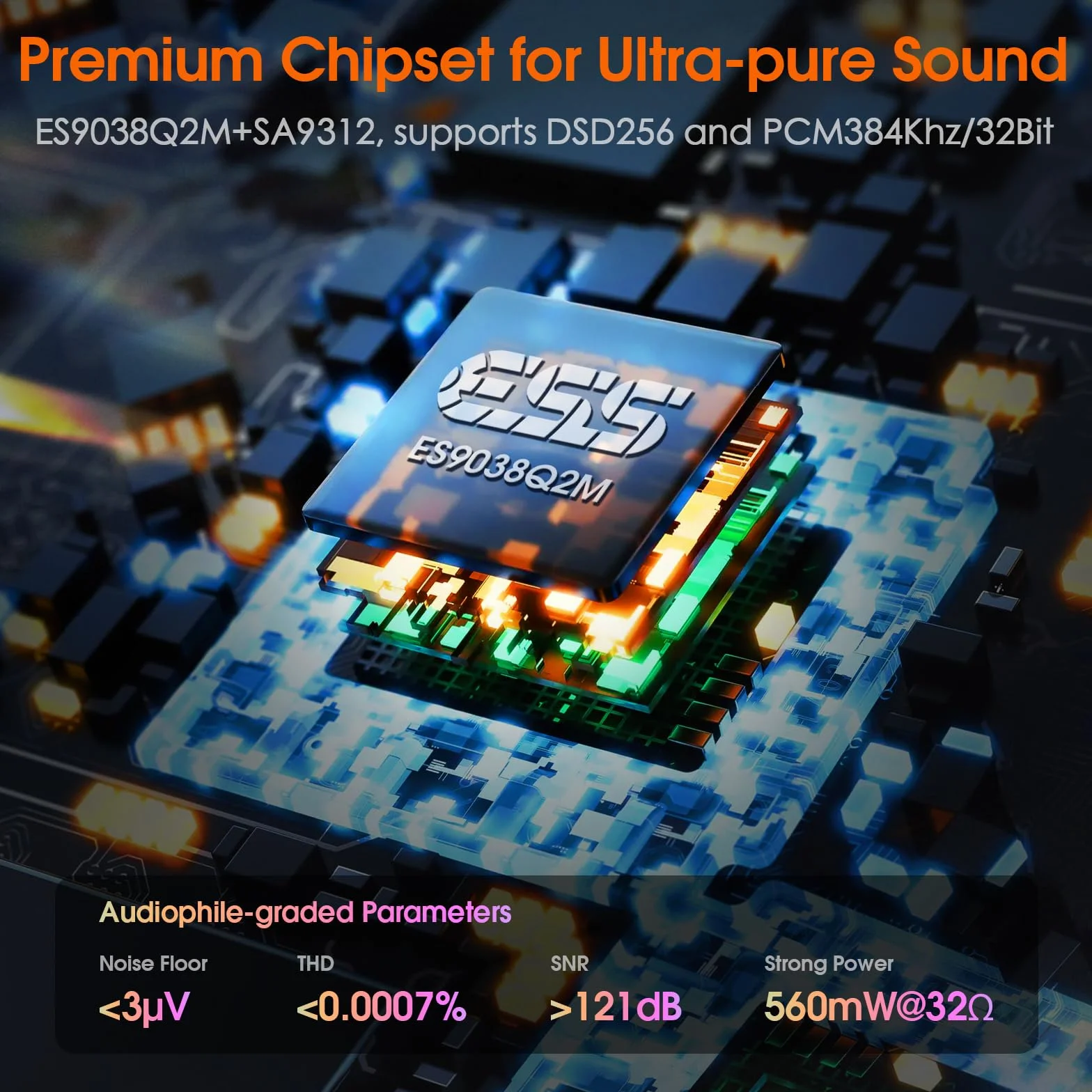 Douk Audio K5 PC DAC wzmacniacz słuchawkowy z wejściem USB i optycznym DSD256 do wzmacniaczy, głośników, komputerów Mac i PC