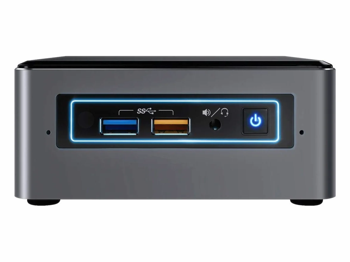 Intel NUC 7 – NUC7i3BNHXF Mini PC (procesor Intel Core i3-7100U), czarny