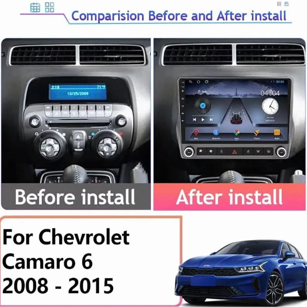Odtwarzacz Multimedialny 2-Din dla BMW E39 M5 1996-2003 Bezprzewodowe Carplay I Android Auto, Pojemnościowy Ekran Dotykowy, Nawigacja Gps Radio Fm Z Bluetooth, 4 Rdzeń 2G+32G