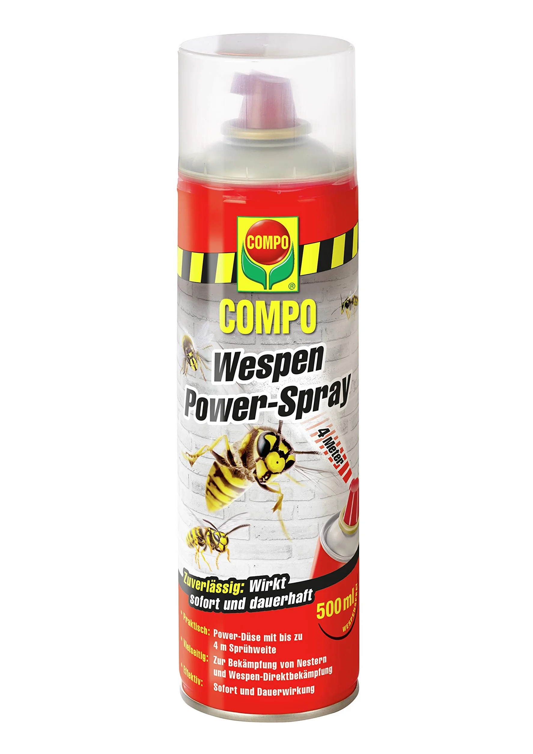 Compo Power Spray 17335 Spray do Zwalczania Gniazd Os, 500 ml