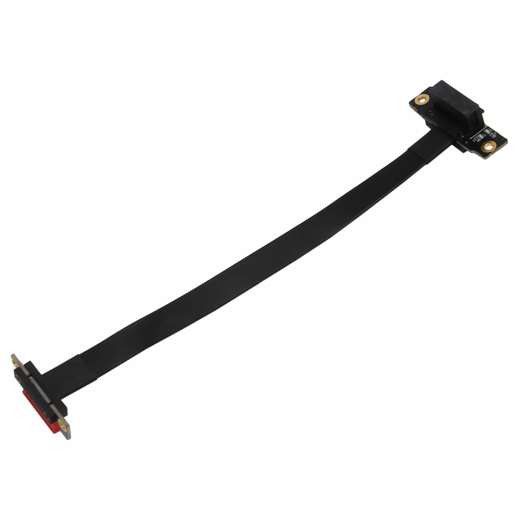 PCIE X1 Riser 90 stopni kątowy PCIe 3.0 X1 do X1 przedłużacz 8 Gb/s PCI 1 x karta pionowa 20 cm