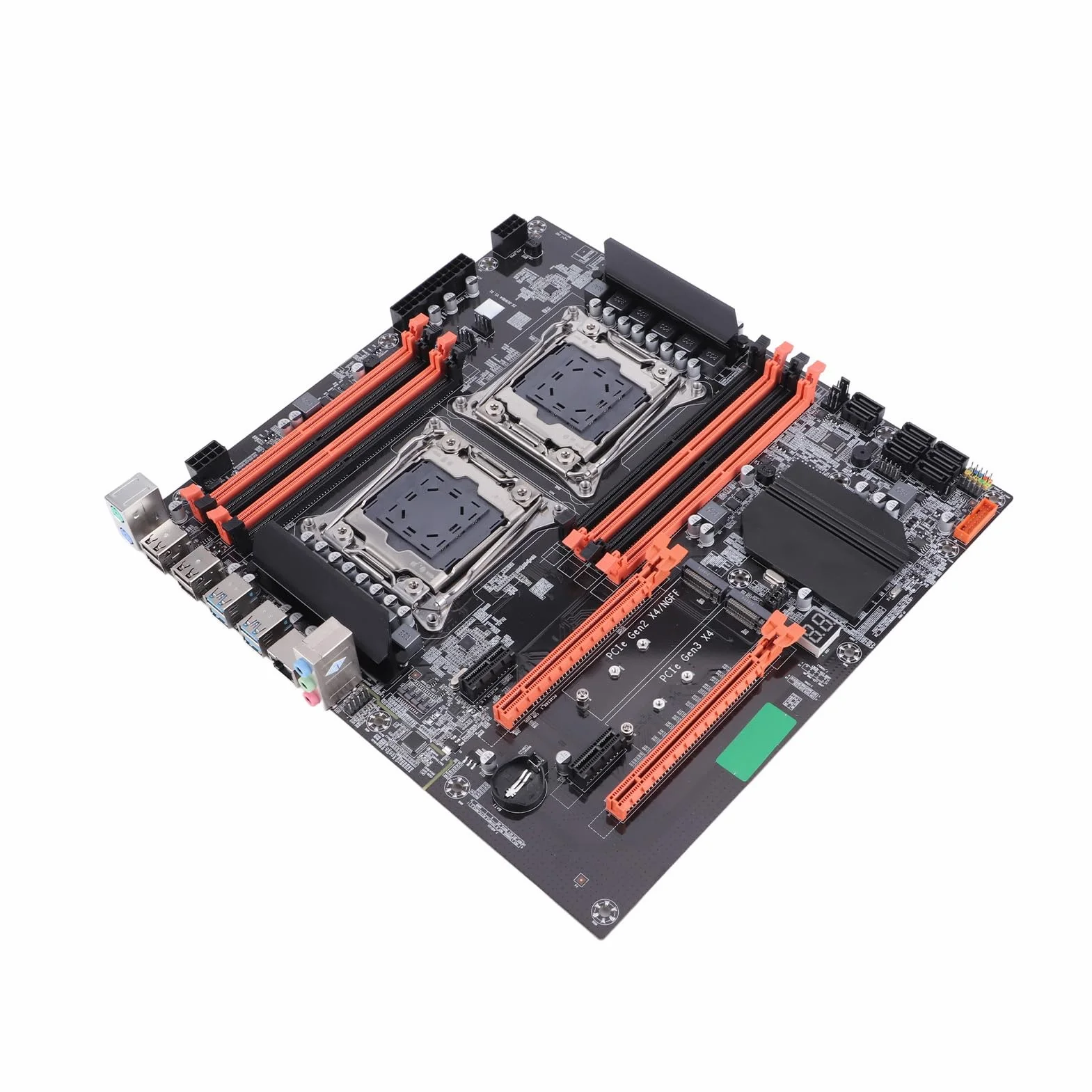 Płyta Główna X99 Płyta Główna Podwójne Gniazdo Płyta Główna Pulpitu 2011 3 Pin DDR4 dla Studyjnego Symulatora Gier Komputerowych E5CPU