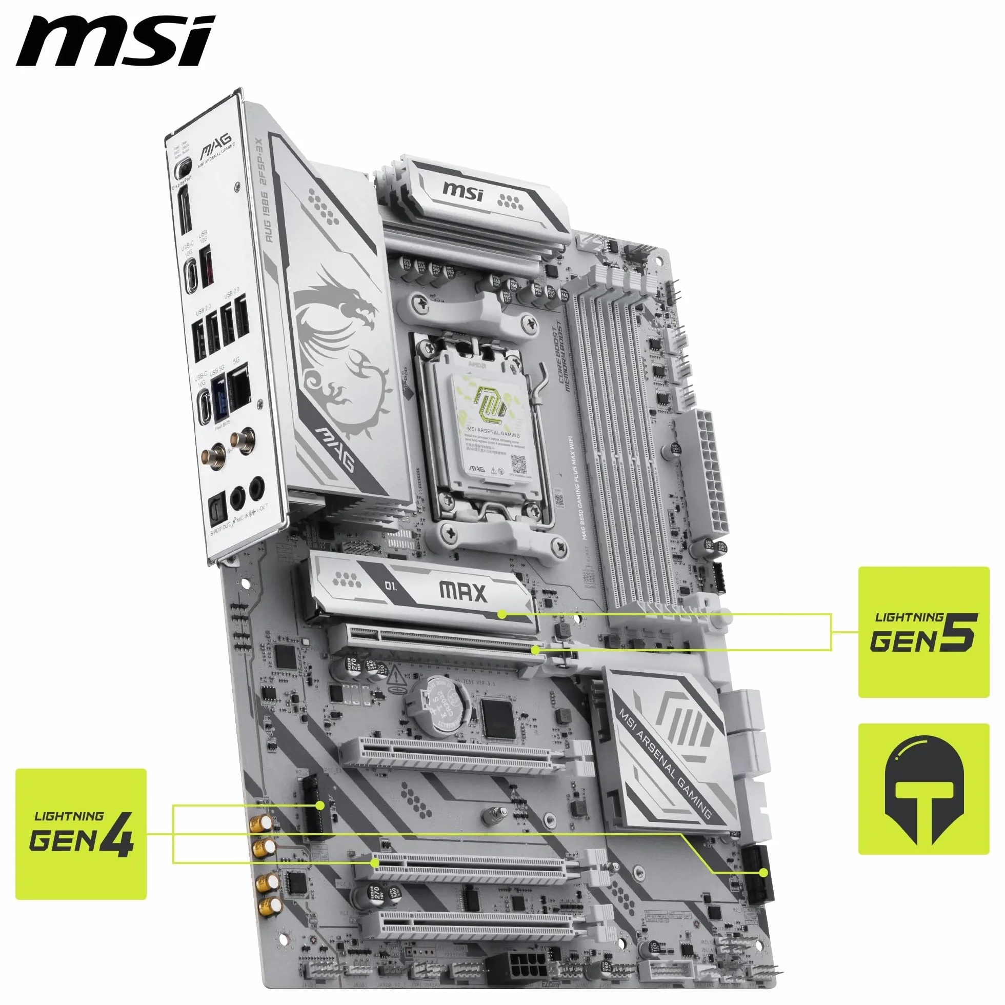 MSI MAG B850 Gaming Plus MAX WiFi