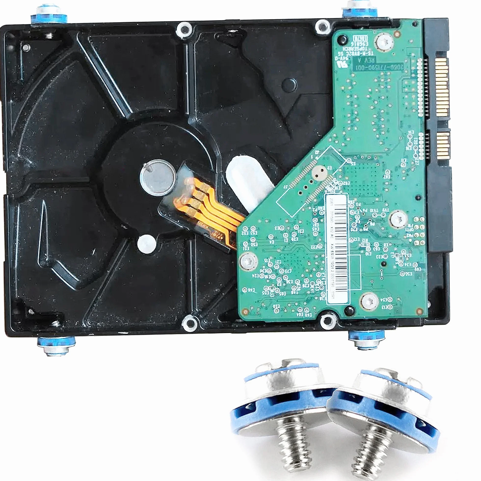 12 sztuk śrub mocujących do dysków twardych, kompatybilne z 3,5 cala HDD DC5800 DC7800 DC7900 6005 6200 6300 Z200 6000 8000 8100 8200, śruby do urządzeń serwerowych, śruby SSD, amortyzacja uderzeń