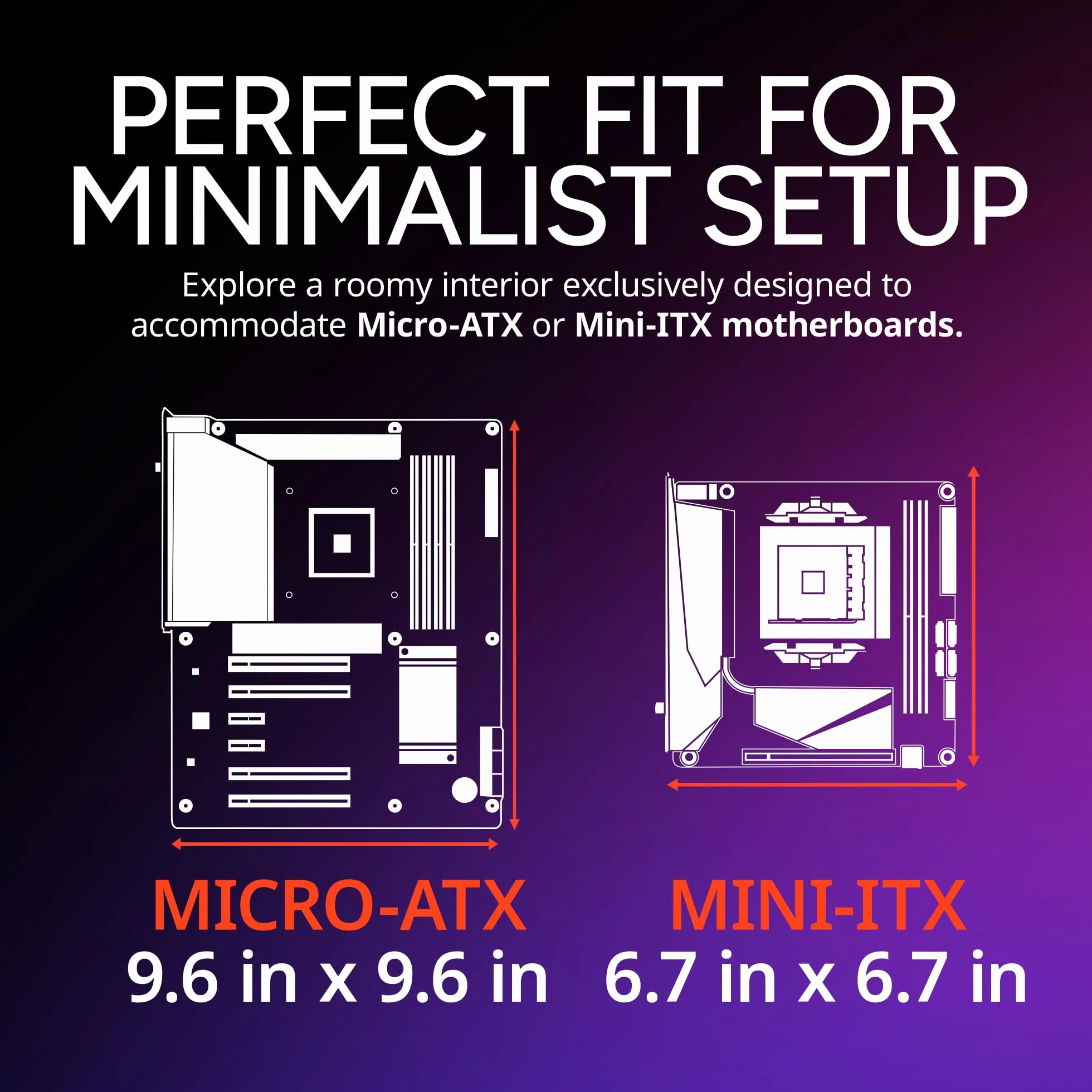 Cooler Master Elite 302 Micro-ATX minimalistyczne etui PC o wysokim przepływie powietrza, 365 mm GPU Max, kompatybilne RTX 5080|RX 7090 XT, 280 mm AIO Max, typ C, szkło hartowane, potrójny wentylator