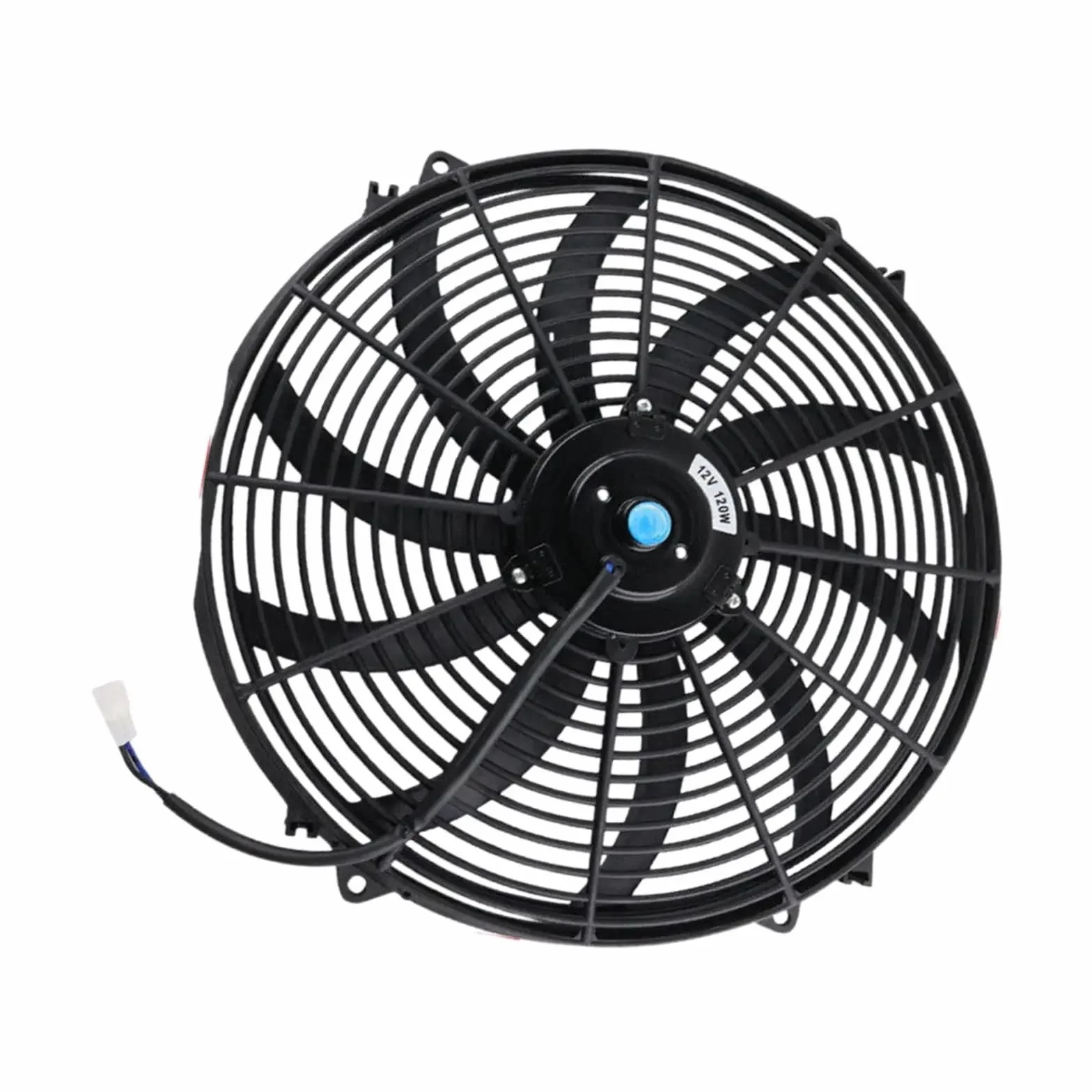Radiator przewodzącym Wentylator Chłodnicy Silnika Samochody Klimatyzacja Naprawa Zakrzywione Łopatki Uniwersalne Akcesoria Część Chłodnica Chłodzenie(16inch 12V120V)