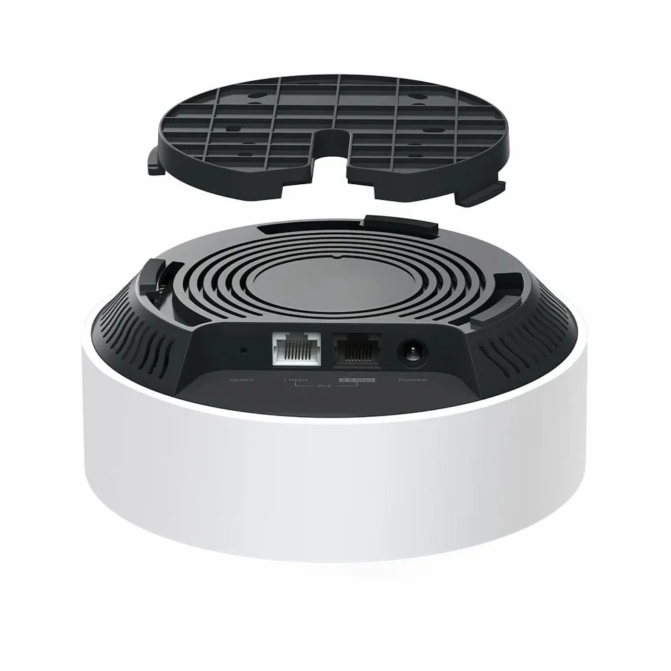 TP‑Link Deco X50‑PoE (1‑pak), System Mesh Wi‑Fi 6 AX3000, 2 porty 2,5 Gb/s, Zasilanie PoE IEEE 802.3at, Montaż sufit/ściana, AI‑Driven Mesh, OFDMA, MU‑MIMO, Kolor: Biały