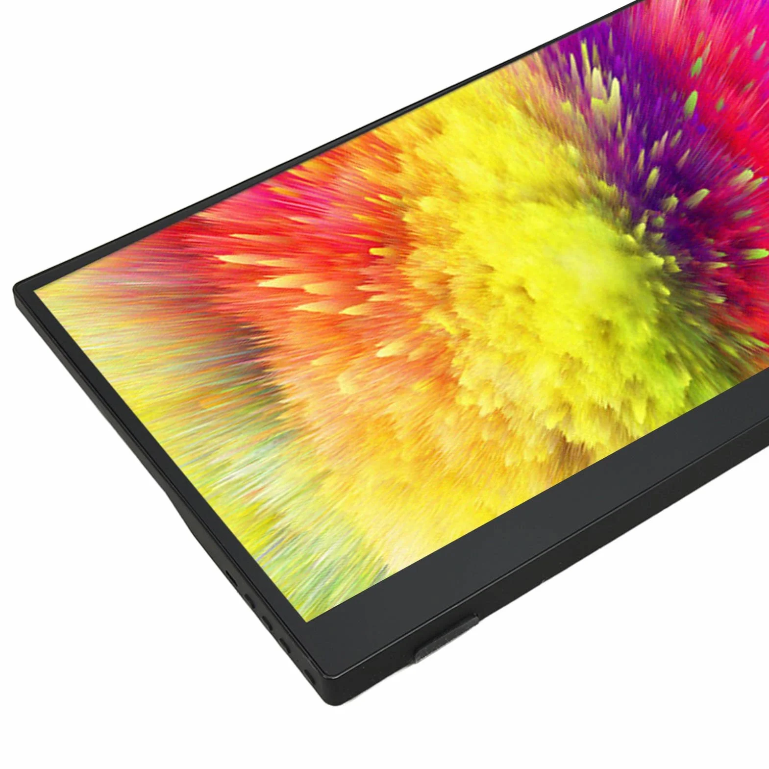 Przenośny monitor, 15,6" 16:9 Ultra cienki przenośny monitor laptopa FHD 1080P IPS zewnętrzny wyświetlacz, do laptopa, komputera, telefonu, konsoli do gier, z HDMI