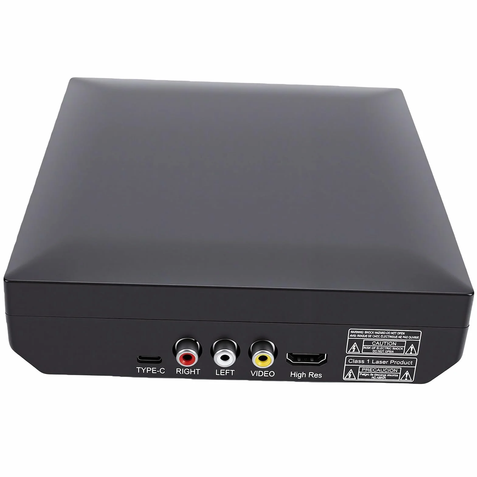 Asixxsix Odtwarzacz DVD do Telewizora, 1080P, 7,3 X 6 X 1,7 Cala | Szybki Odczyt, Cicha Praca, Waga 1,1 Funta, Odtwarzanie Multimediów Przez USB, dla Regionów od 1 do 6