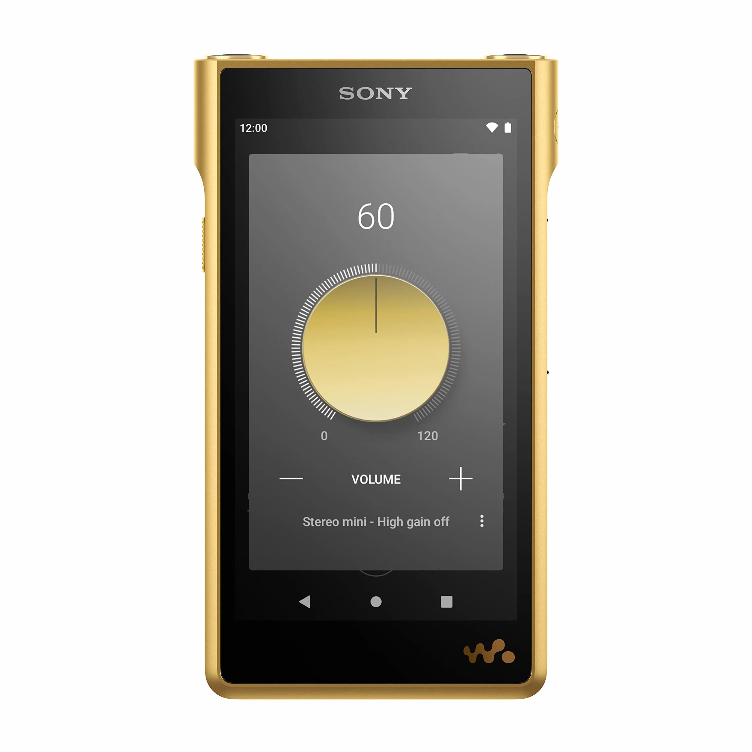 Sony Signature Series NWWM1ZM2.CEW Odtwarzacz Mp3, Złoty, ‎256 GB