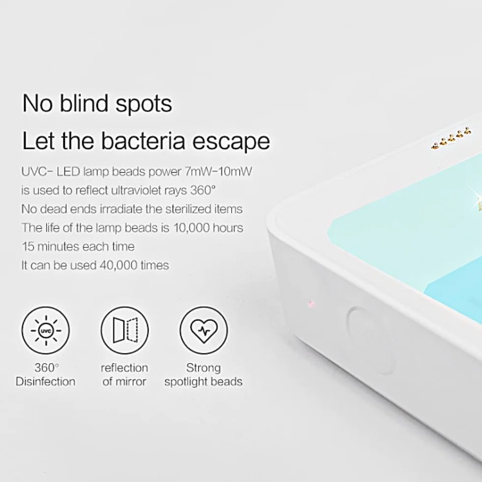 Xiaomi Youpin Five UV Sterylizator UV do smartfona