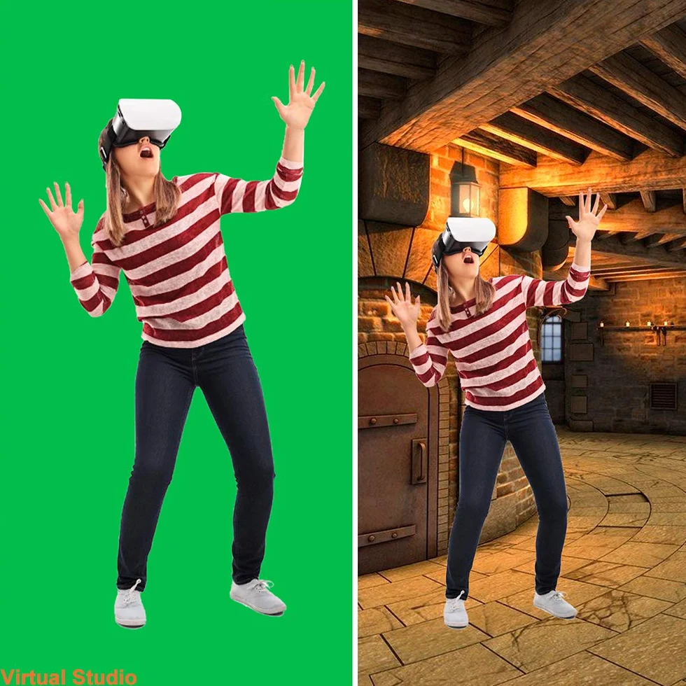 Green Screen tło fotograficzne 1,8 x 2,8 m, Bonvvie odporne na zmarszczki tło fotograficzne zielone muślinowe muślinowe tło do studia fotograficznego wideo, telewizji, zoom, YouTube, spotkań online