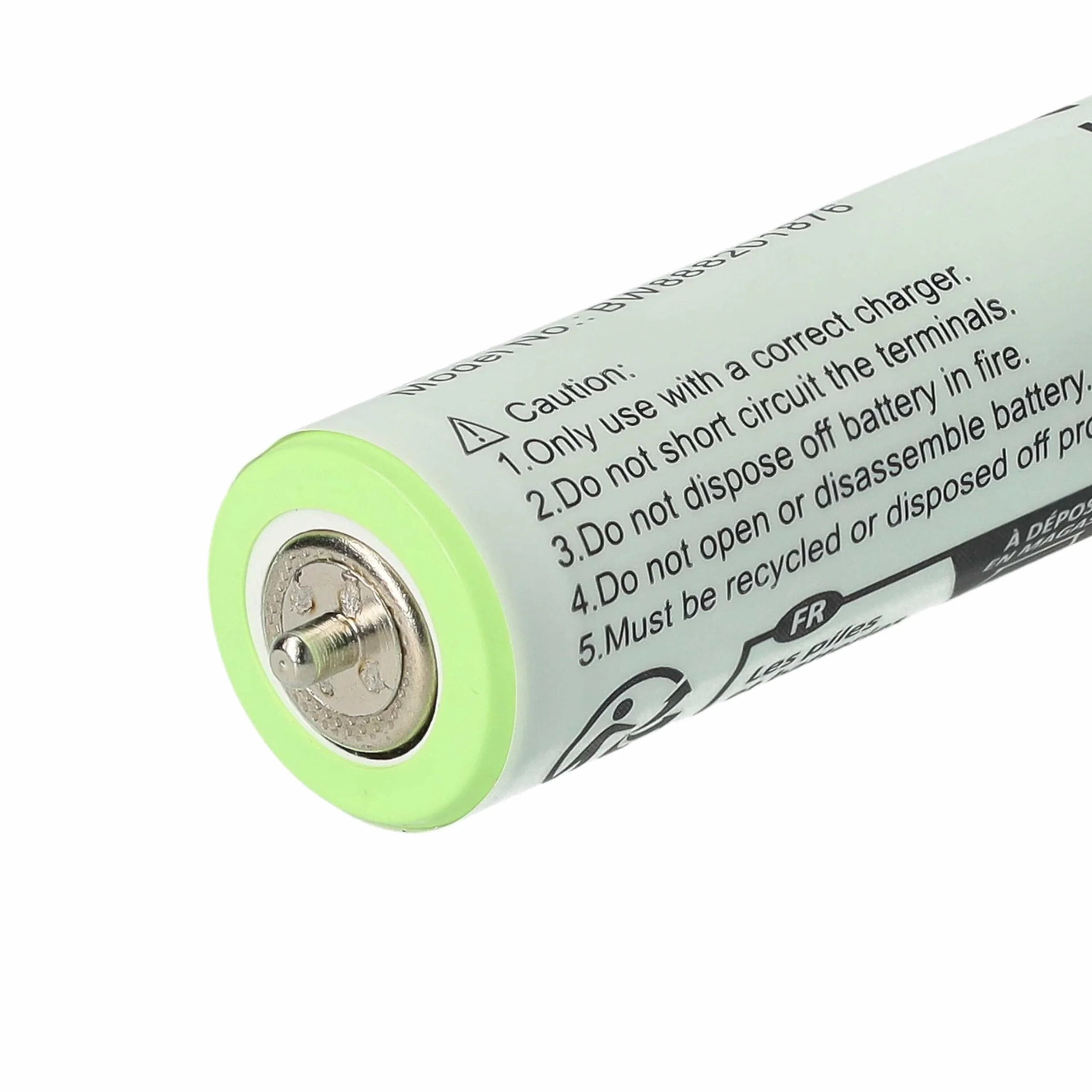 vhbw 2 x bateria kompatybilna z maszynką do golenia Braun Series 1, Series 3, SmartControl (1800mAh, 1,2V, NiMH)