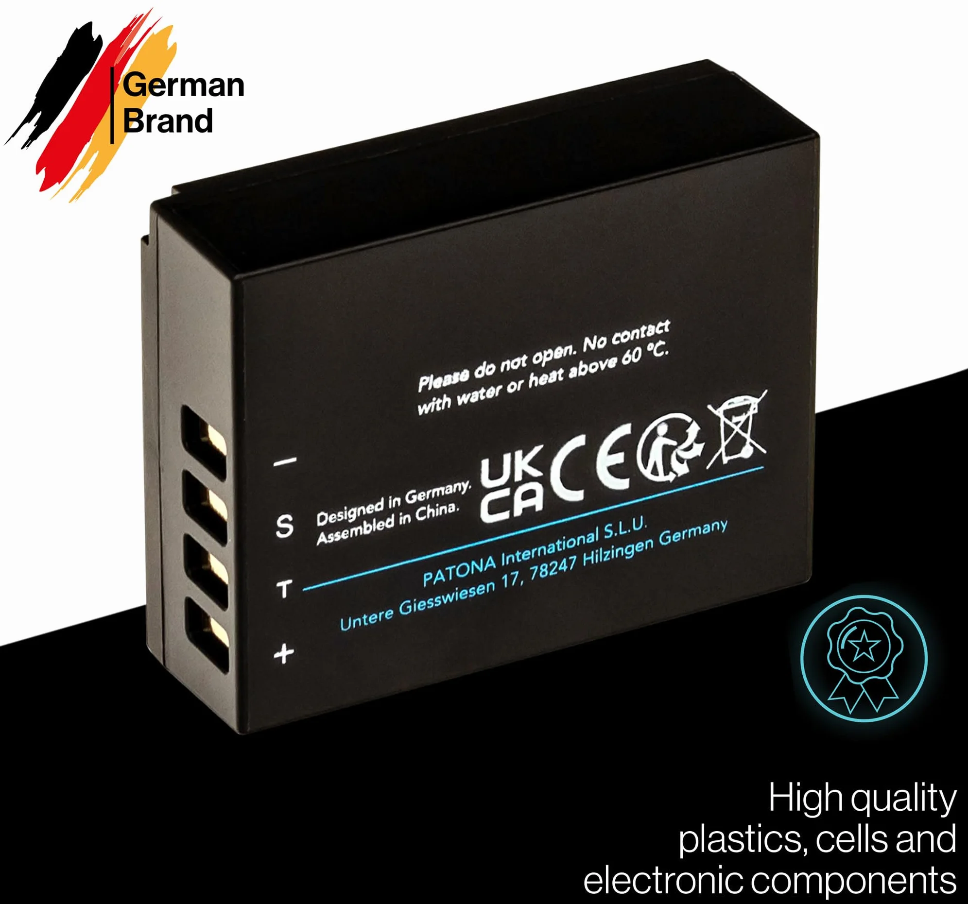 PATONA Platinum Akumulator do Fujifilm NP-W126s W126, 1050mAh, z USB-C | Akumulator do X-M5 X-M1 X100F X100V X100VI XA1 XA2 XA3 XA5 XS10 XT3 XT20 XT30 II XM5 X-S10 – ładowanie w akumulatorze