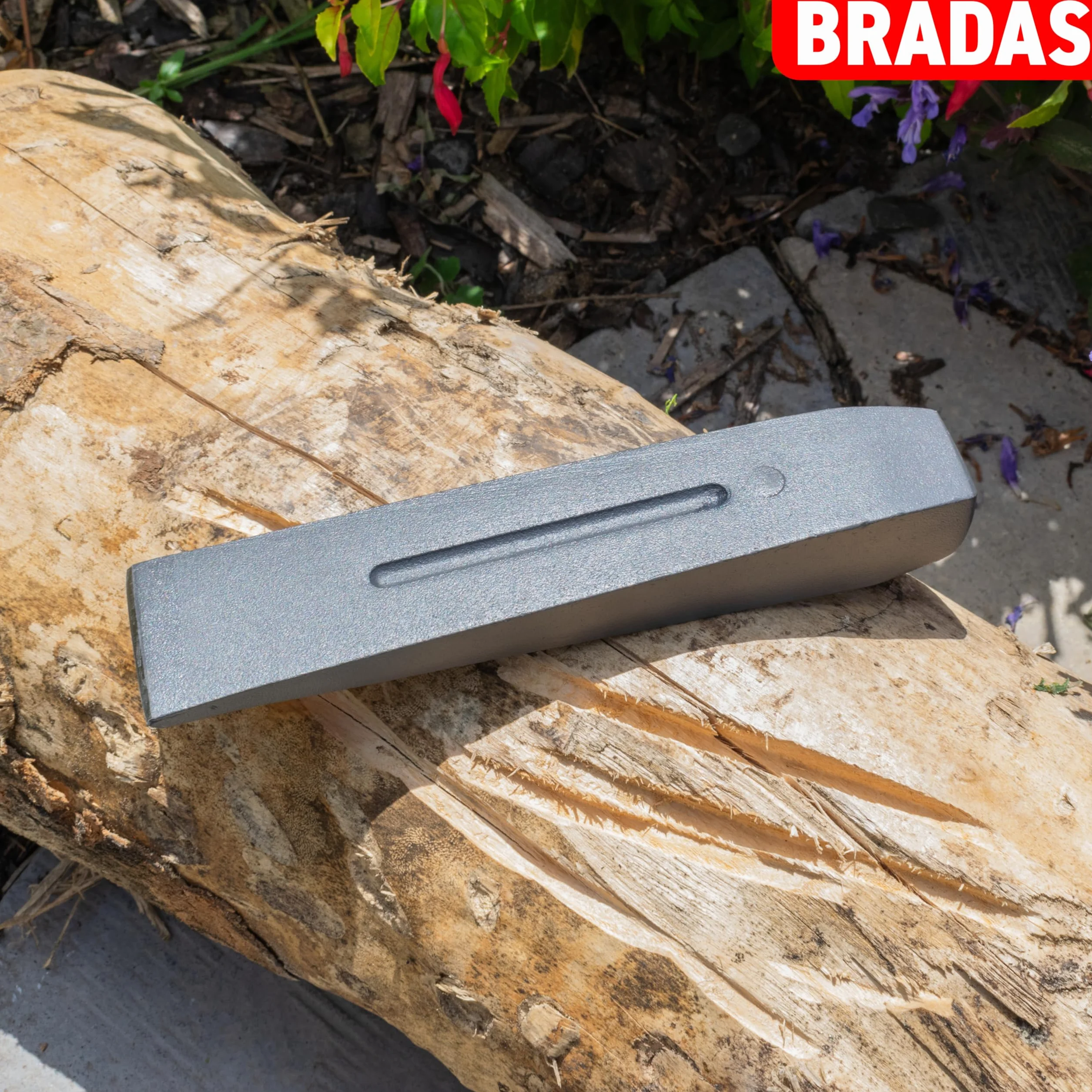 Bradas 5181 Stalowy klin rozłupywający, 1,5 kg, do ścinania/pozyskiwania