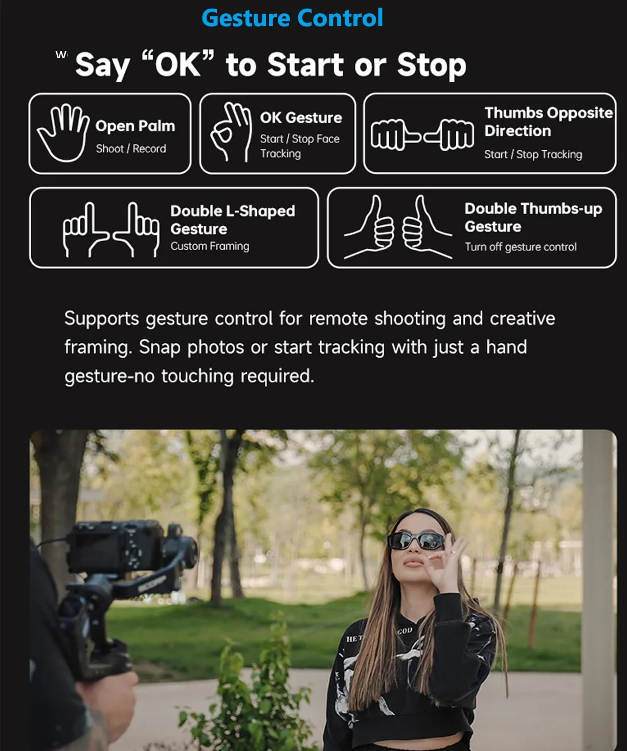 FeiyuTech SCORP 3 KIT Stabilizator kardanowy dla kamery, wbudowany śledzenie AI, stabilizator bezlusterkowca DSLR dla Sony/Canon/Nikon/Fujifilm, maks. 3.5KG/7.72lbs, ekran dotykowy, natywne pionowe