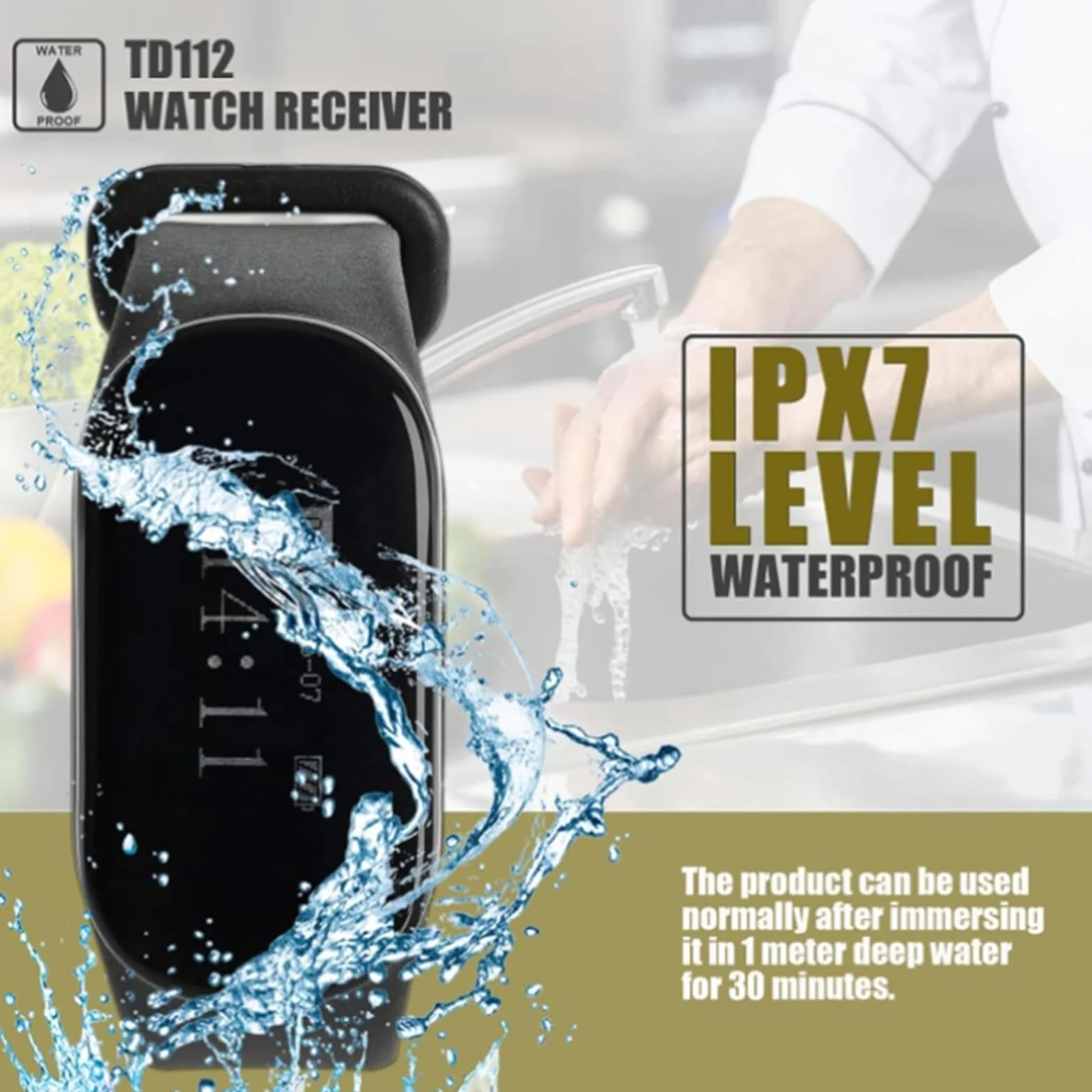 Retekess TD154 System Pagera Restauracji, Restaurant Pager, System Przywoływania Kuchni, Wezwanie kelnera kuchennego, odległość 300m, 72 godziny gotowości, dla restauracji, pubów, hoteli