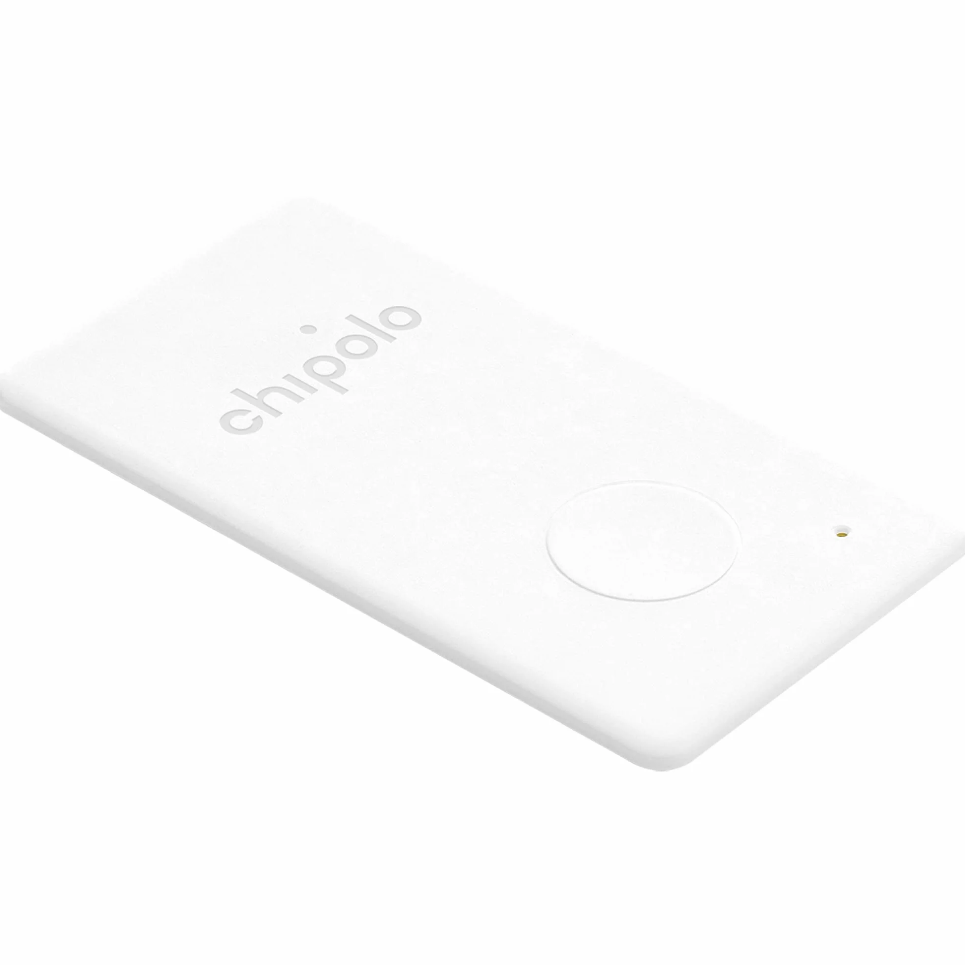 Chipolo CARD - 1 opakowanie - Wyszukiwarka portfela, Bluetooth Tracker do portfela, Bezpłatne funkcje Premium, Współpracuje z aplikacją Chipolo (kompatybilną z iOS i Androidem) BIAŁY