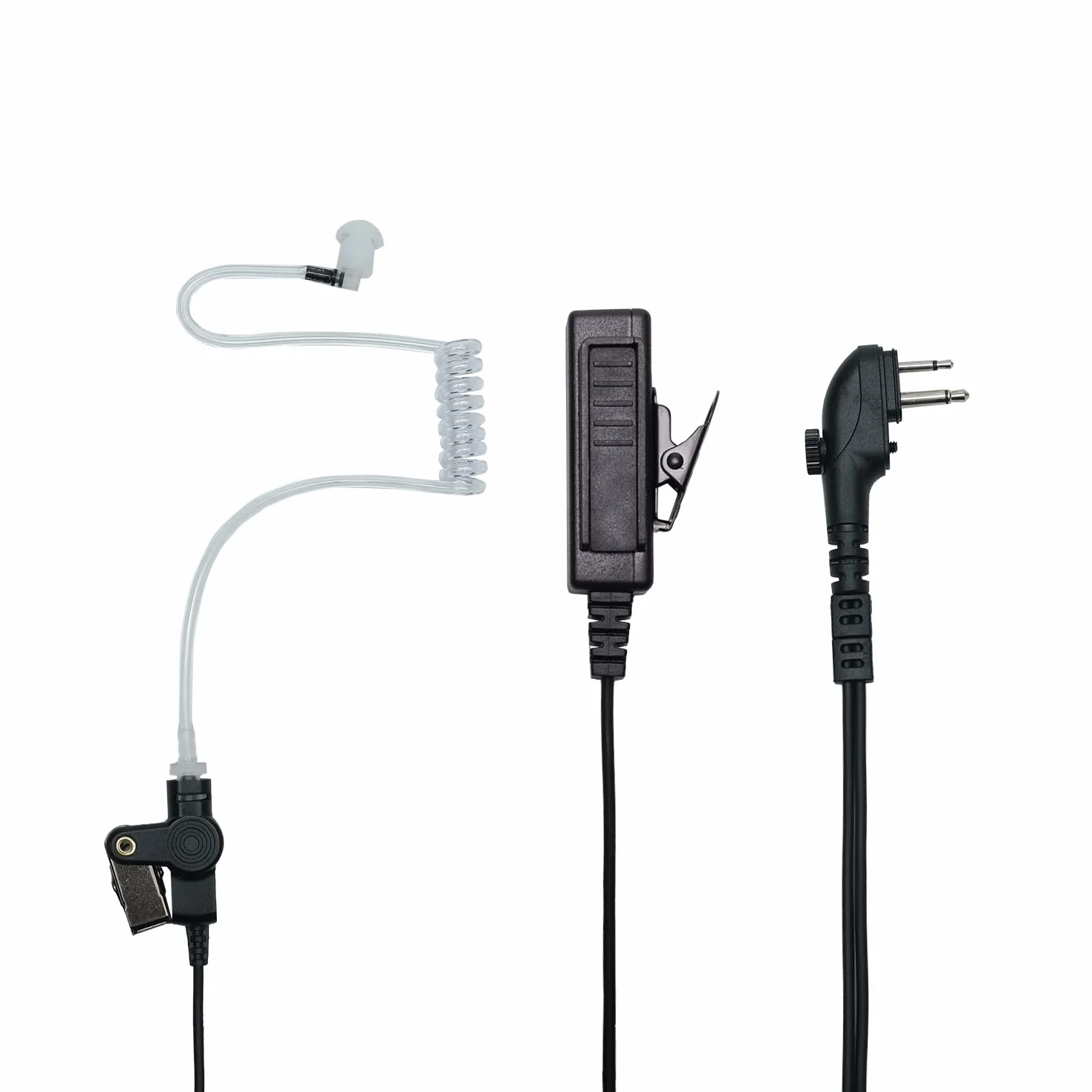 Zestaw słuchawkowy z rurką akustyczną z mikrofonem PTT do Hytera HYT BD502 BD502i PD502 PD562 TC-508 TC-580 Walkie Talkie Radio 10 szt