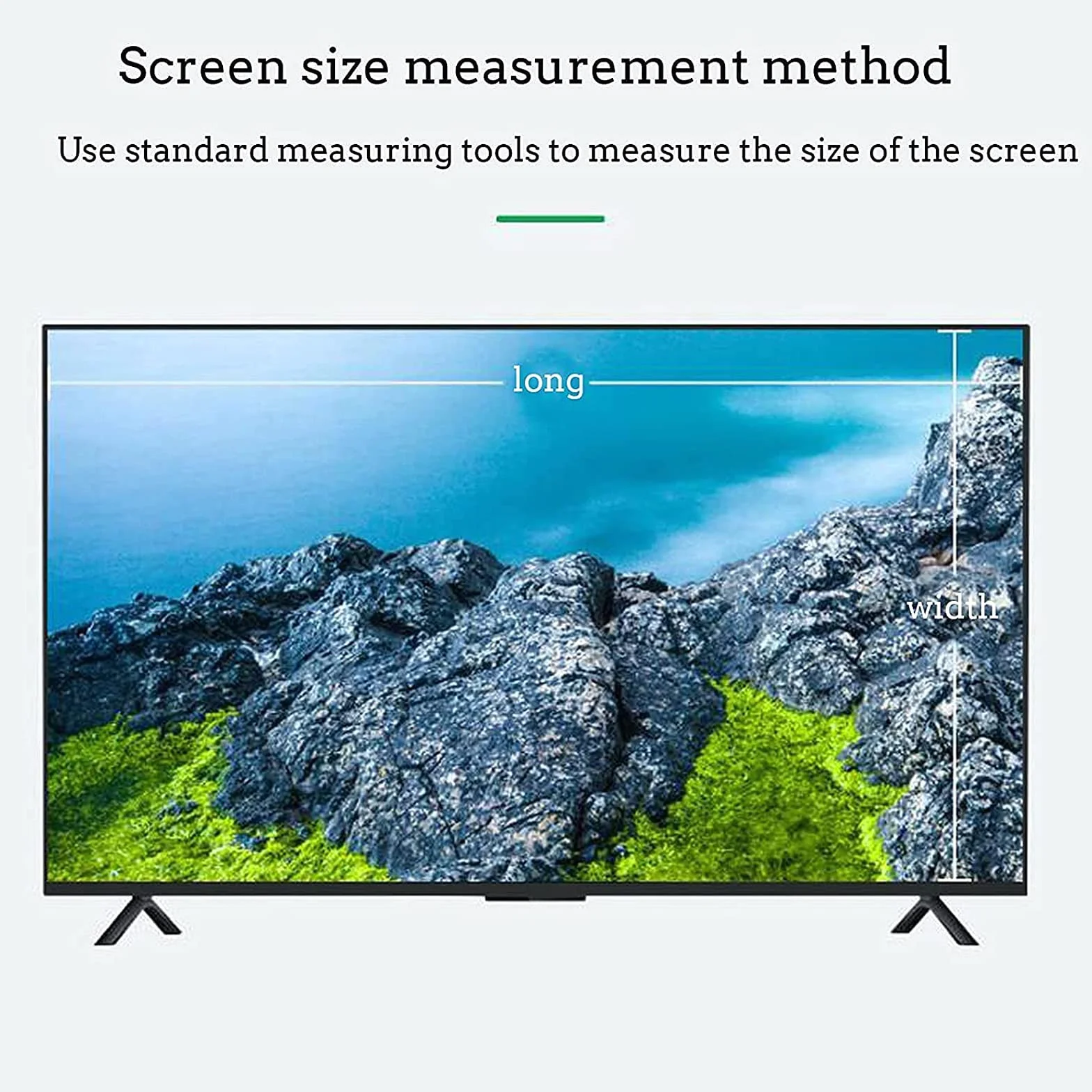 32-75-calowy telewizor LED Smart TV z powłoką antyodblaskową i folią ochronną na ekran, akcesoria do telewizorów - 39 cali 856 * 478 mm, 43 cale 942 * 529 mm, 4，43 inch 942 * 529mm