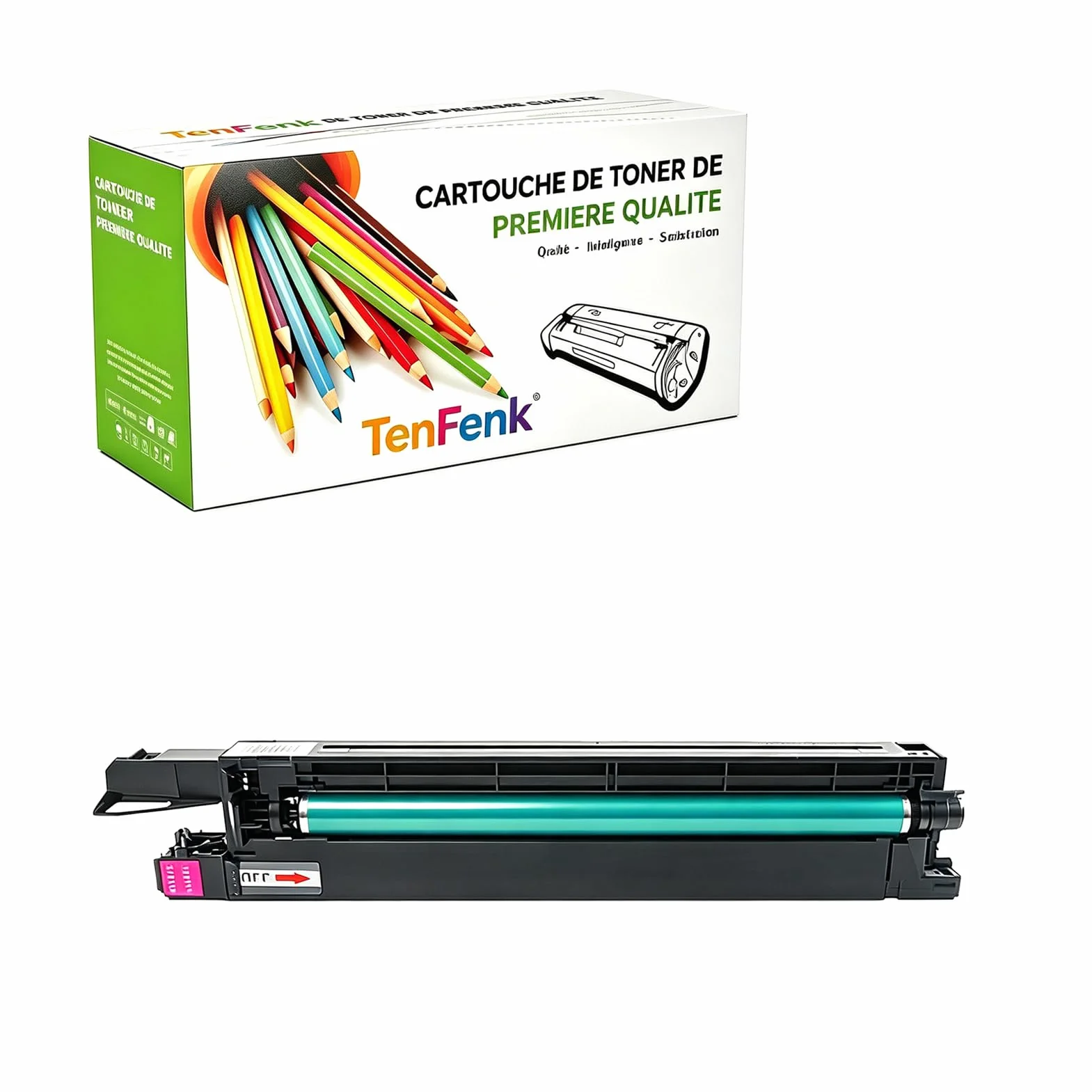 Kompatybilny zamiennik zespołu bębna dla Konica Minolta DR612 DR612K IU612 IU612C IU612M IU612Y do użytku z Konica Minolta Bizhub C452 C552 C552DS C652 C652DS drukarką,Magenta